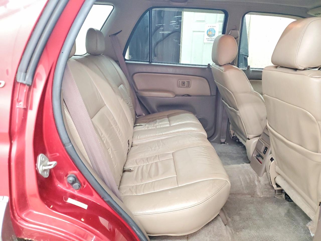 2002 Toyota 4runner Limited Burgundy vin: JT3HN87R620368181