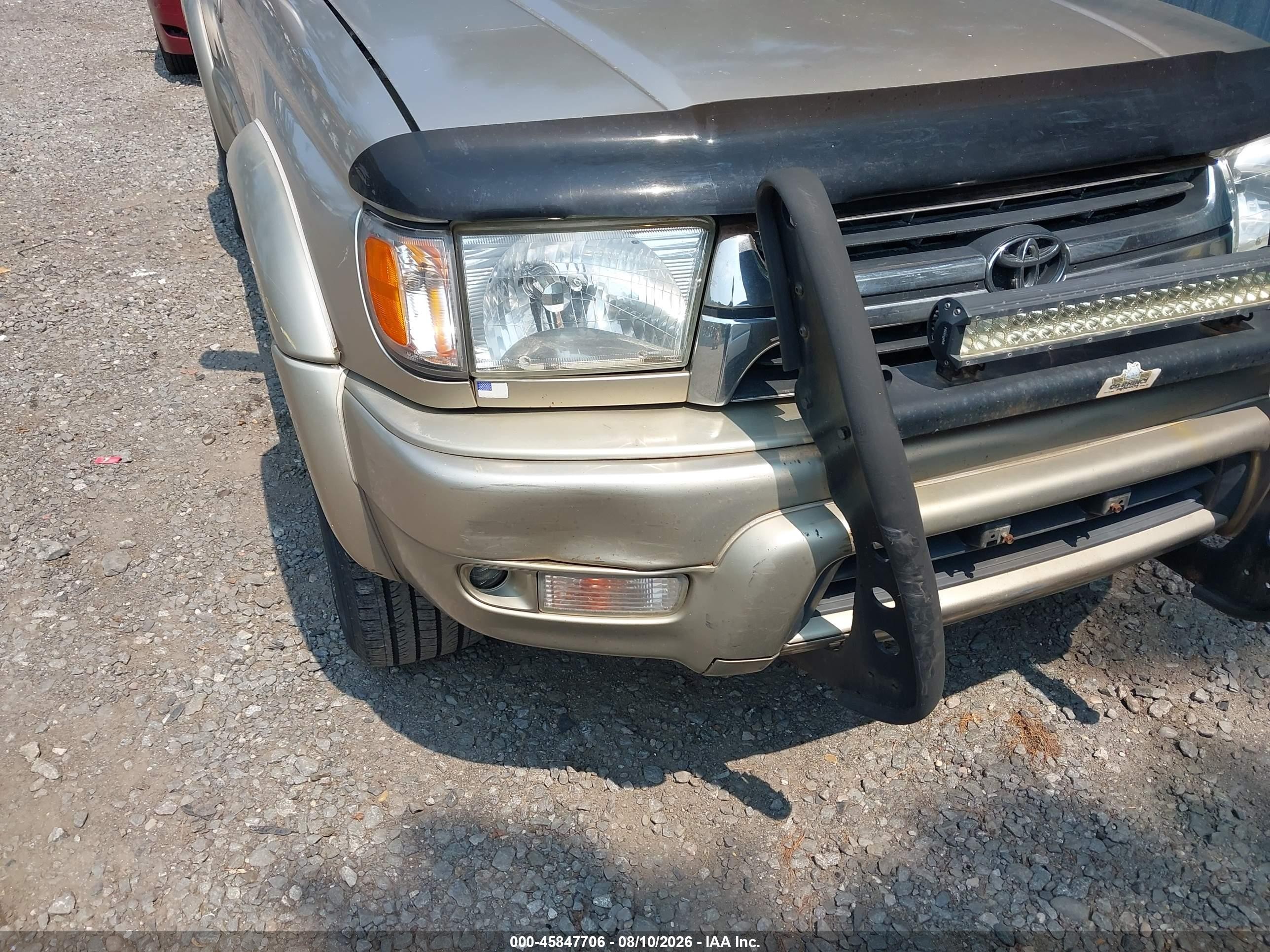 2002 Toyota 4runner Limited V6 Золотой vin: JT3HN87R620390164