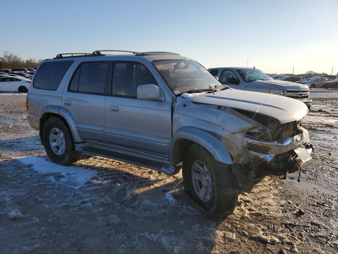 1997 Toyota 4runner Limited Silver vin: JT3HN87R6V0117827