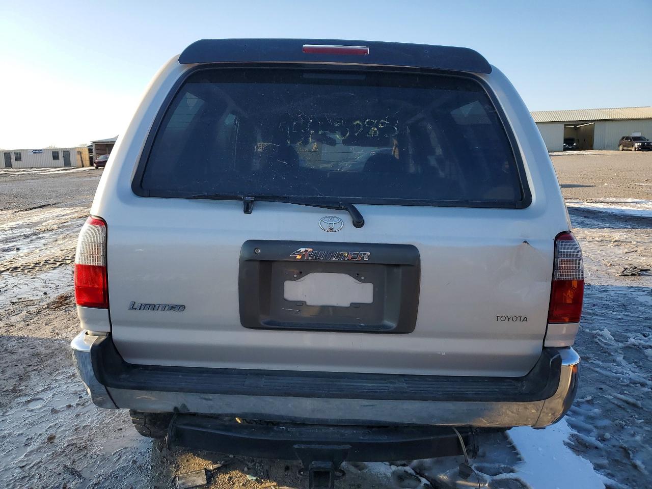 1997 Toyota 4runner Limited Silver vin: JT3HN87R6V0117827