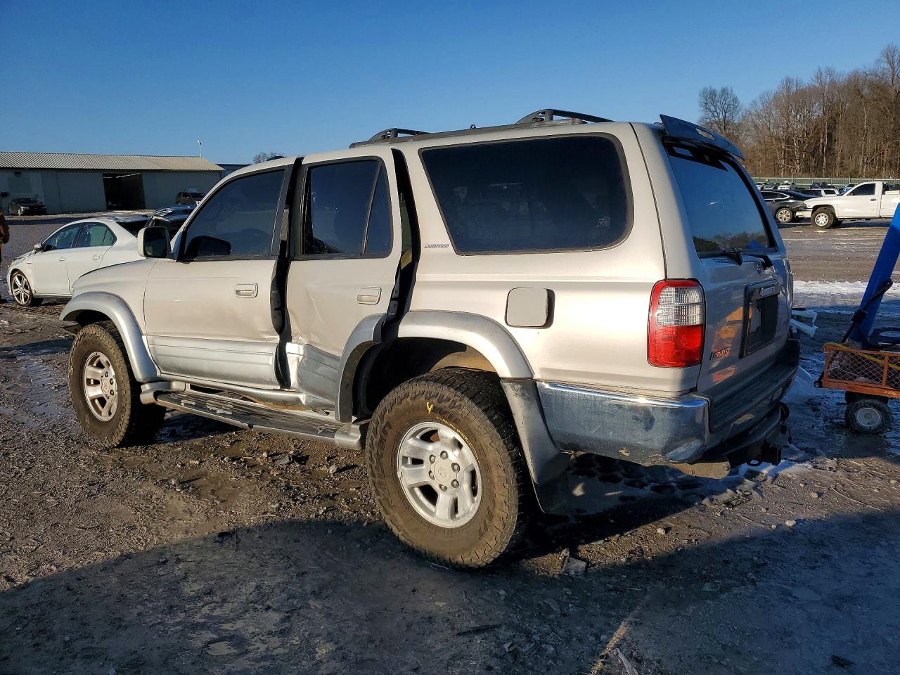 1997 Toyota 4runner Limited Silver vin: JT3HN87R6V0117827