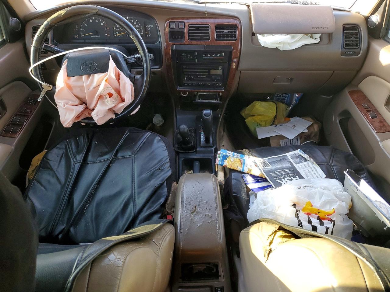 1997 Toyota 4runner Limited Silver vin: JT3HN87R6V0117827
