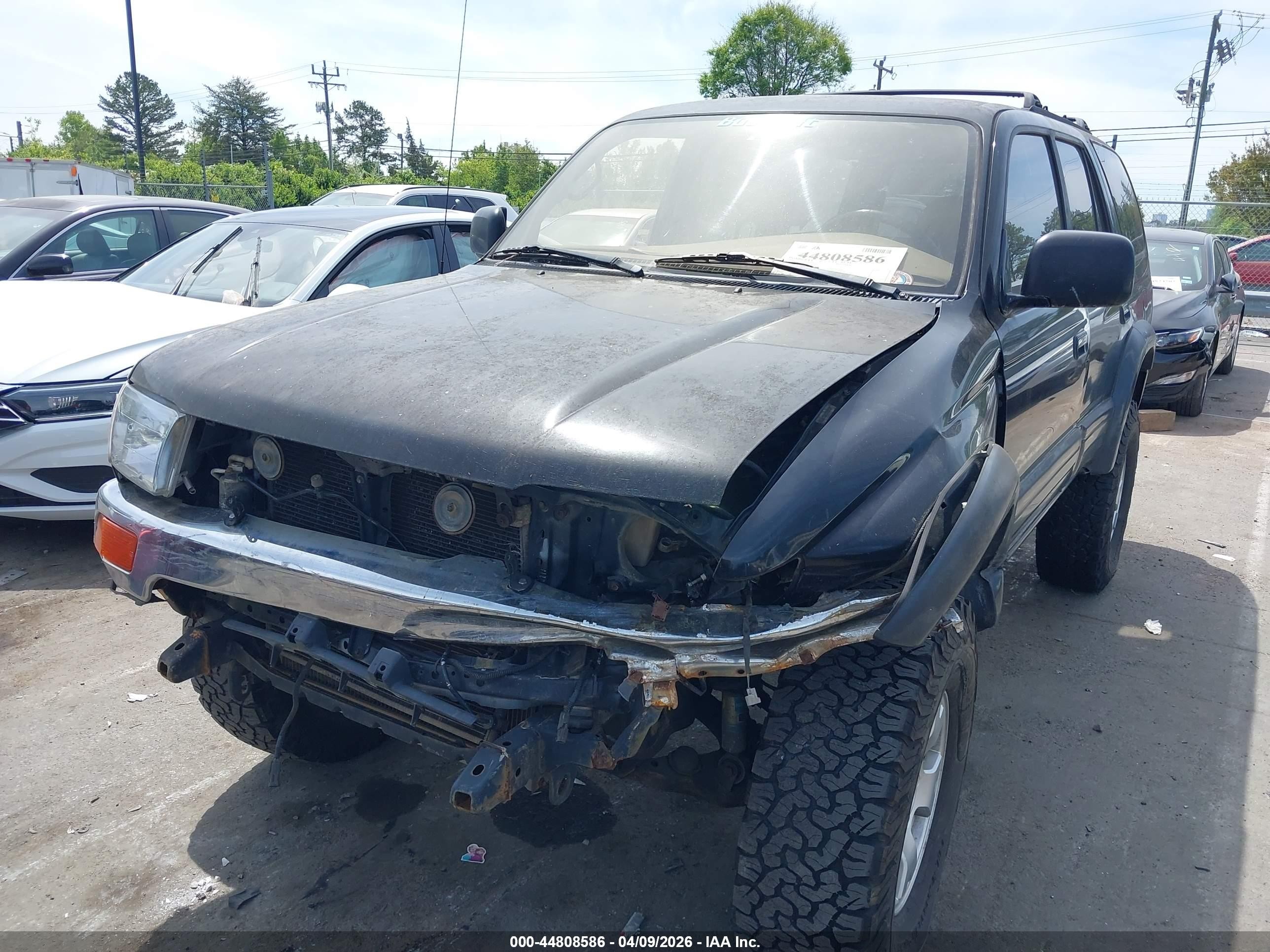 1997 Toyota 4runner Sr5 V6 Limited Black vin: JT3HN87R6V0118041