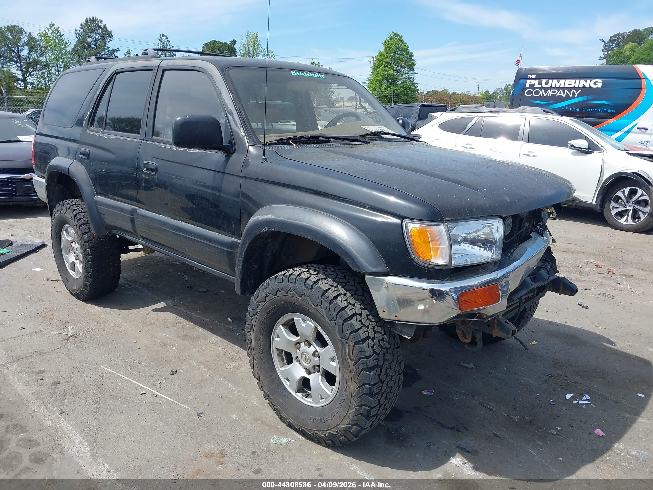 1997 Toyota 4runner Sr5 V6 Limited Black vin: JT3HN87R6V0118041
