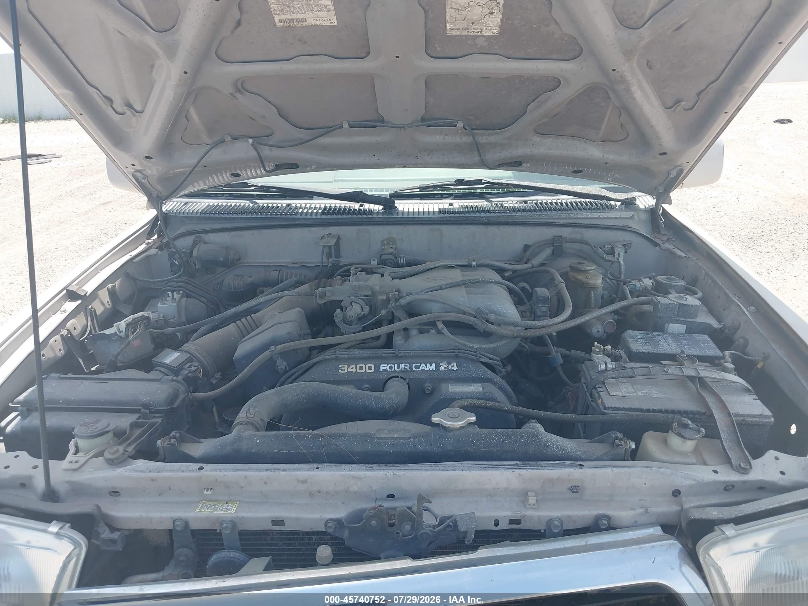 1998 Toyota 4runner Sr5 V6 Limited Бежевый vin: JT3HN87R6W0141563