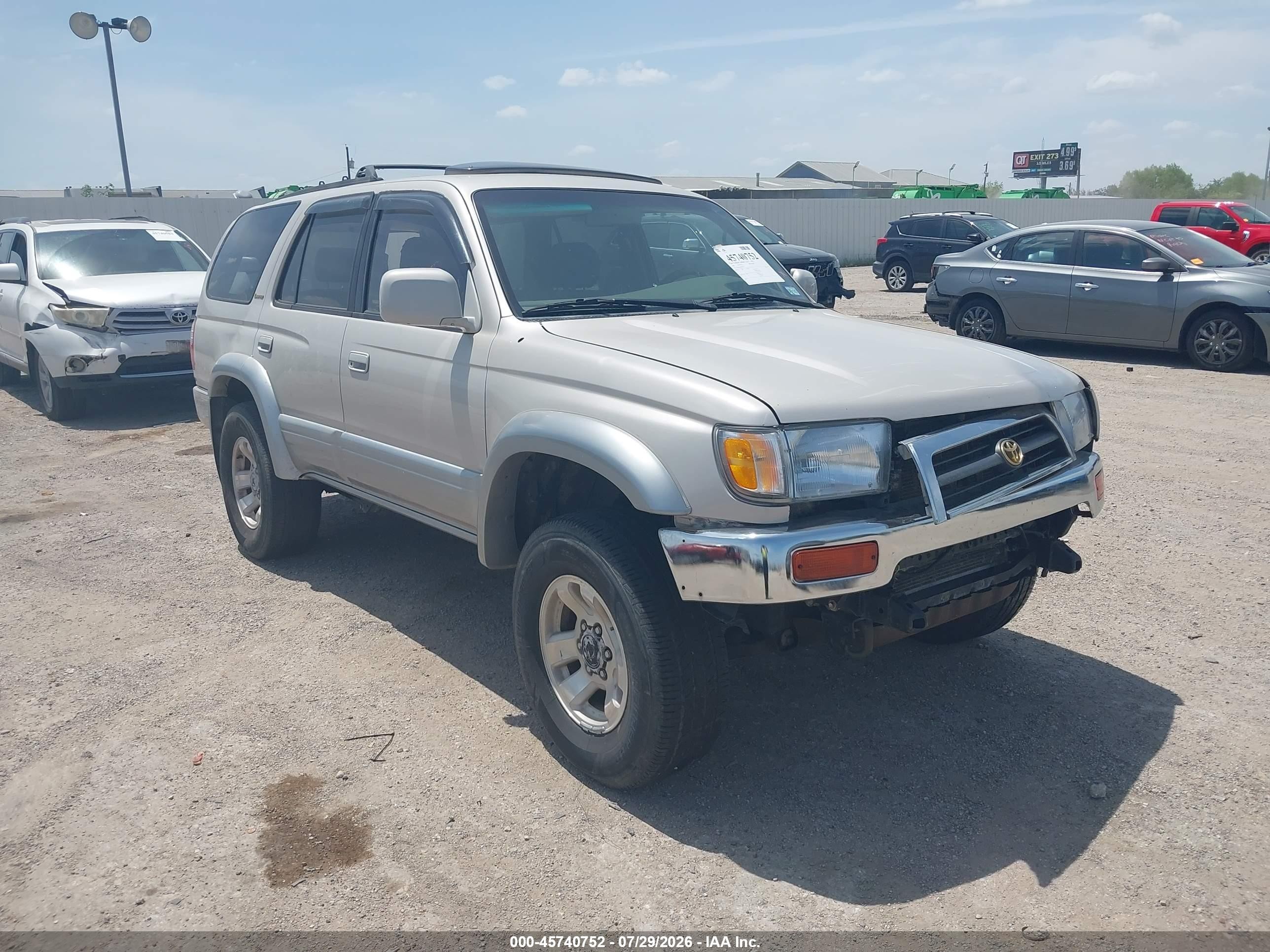 1998 Toyota 4runner Sr5 V6 Limited Бежевый vin: JT3HN87R6W0141563