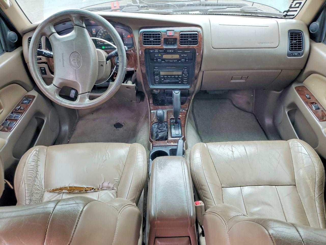2002 Toyota 4runner Limited Green vin: JT3HN87R720383756