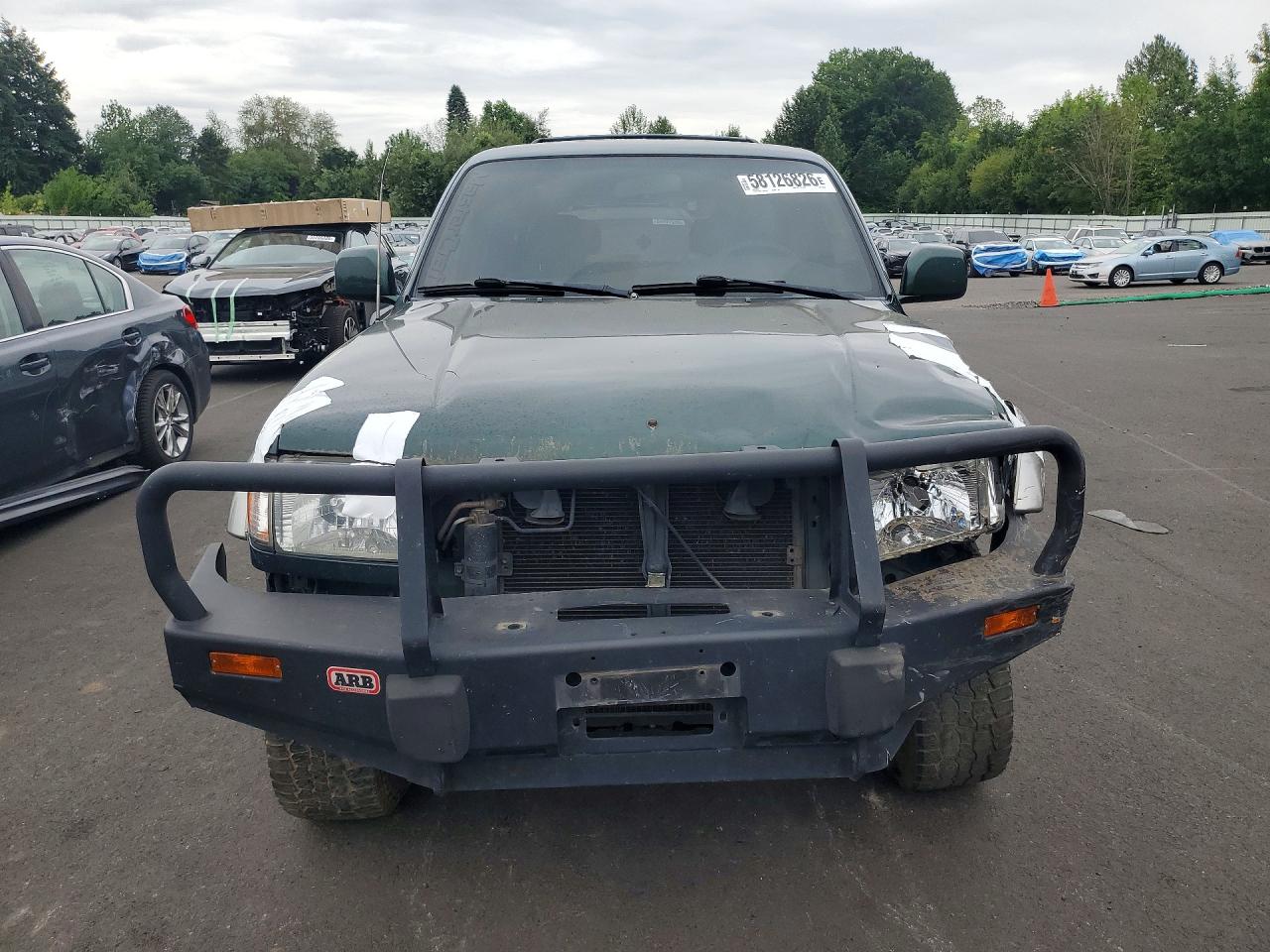 2002 Toyota 4runner Limited Green vin: JT3HN87R720383756