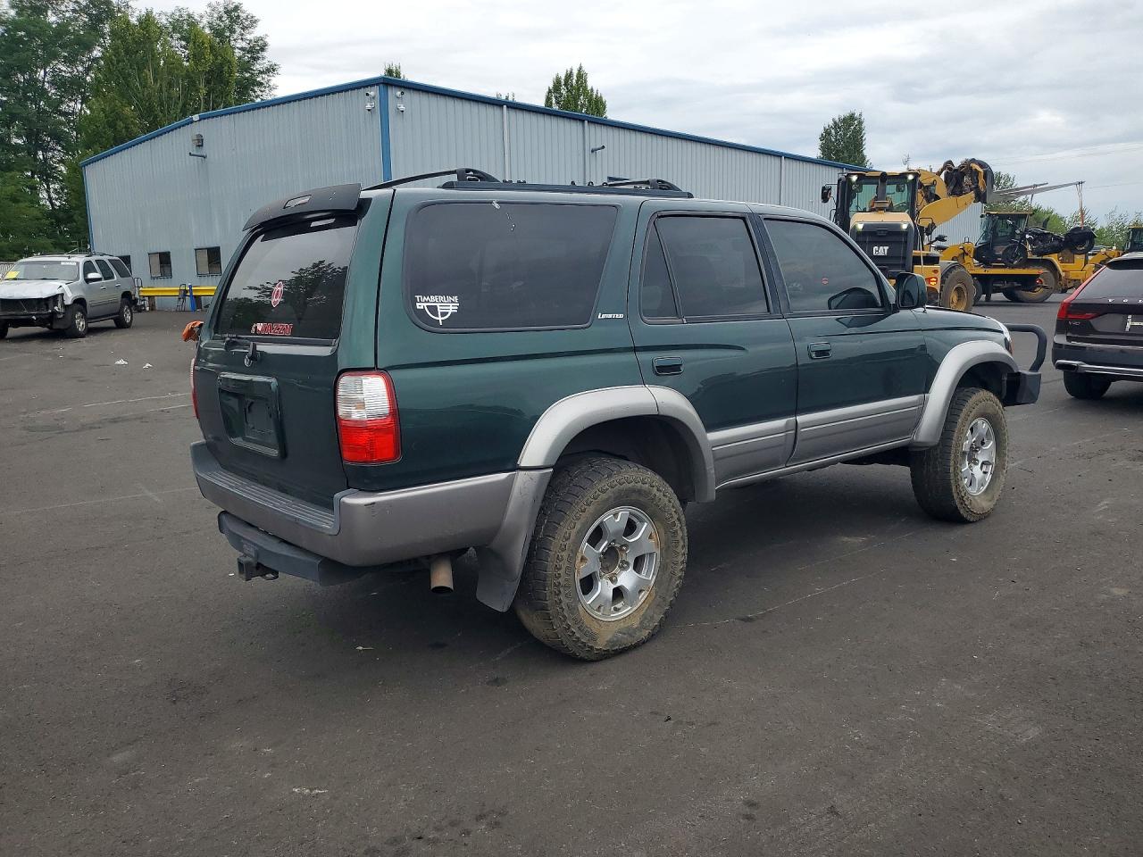 2002 Toyota 4runner Limited Green vin: JT3HN87R720383756