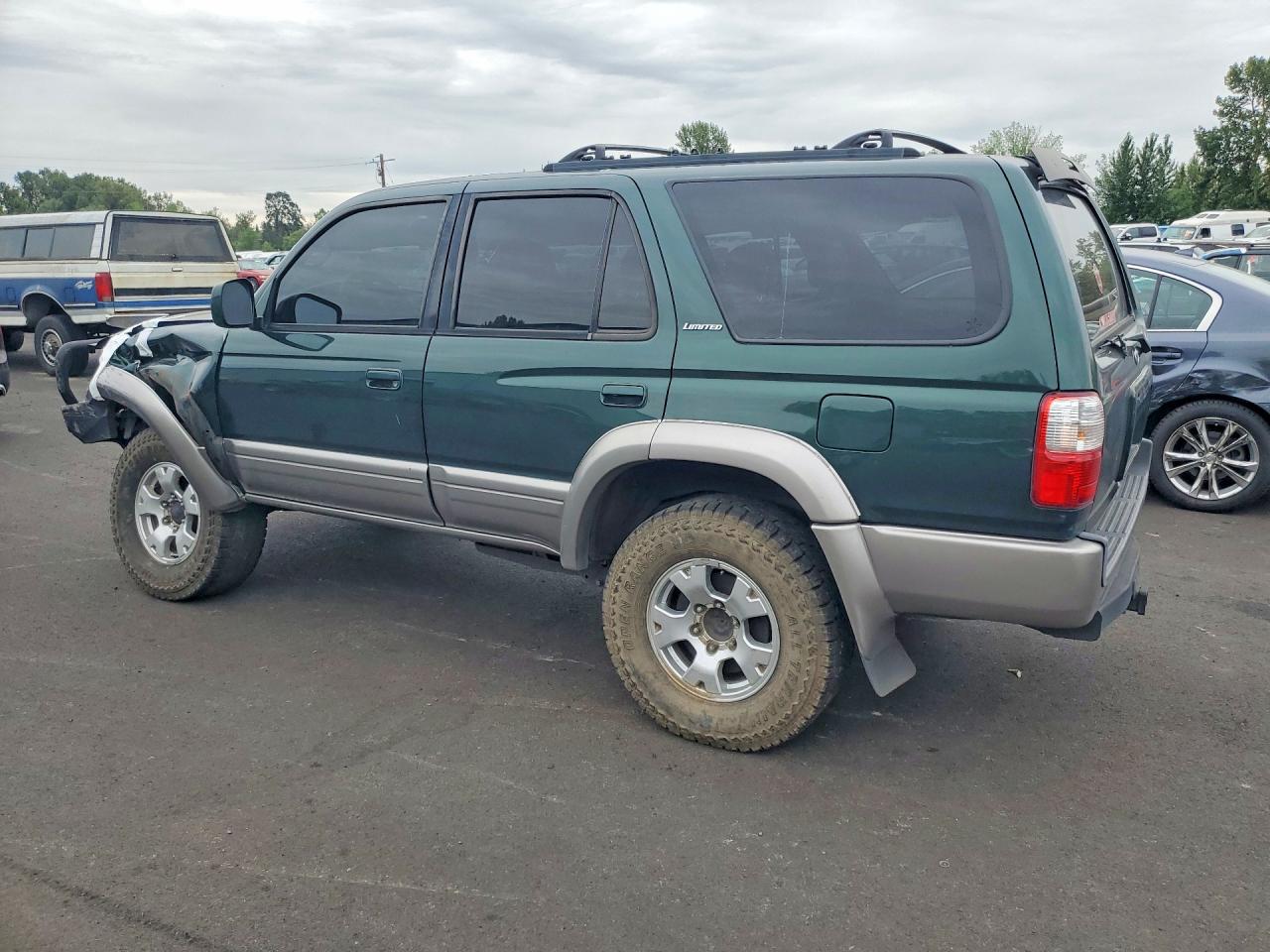 2002 Toyota 4runner Limited Green vin: JT3HN87R720383756