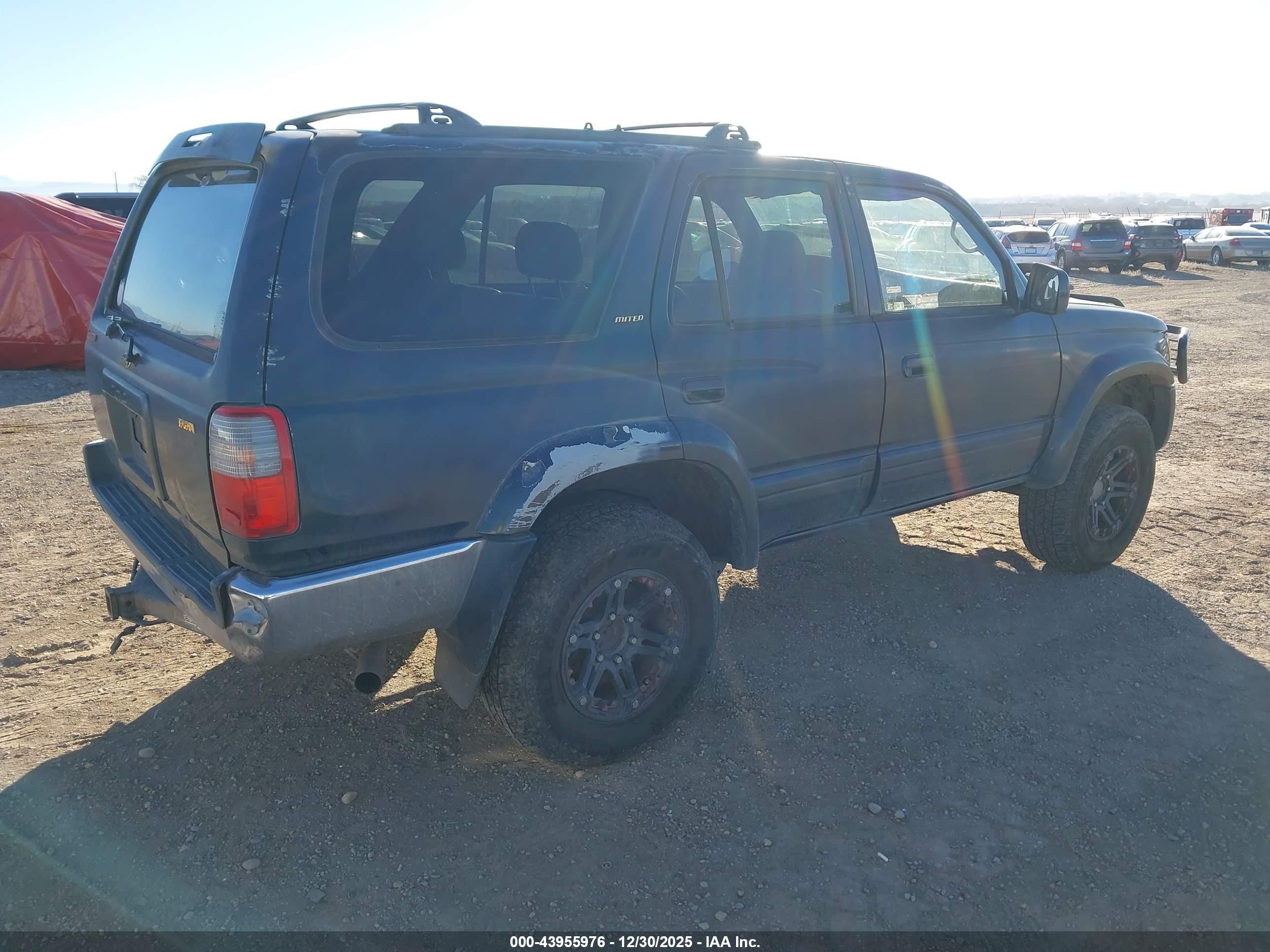 1997 Toyota 4runner Sr5 V6 Limited Blue vin: JT3HN87R7V0113012