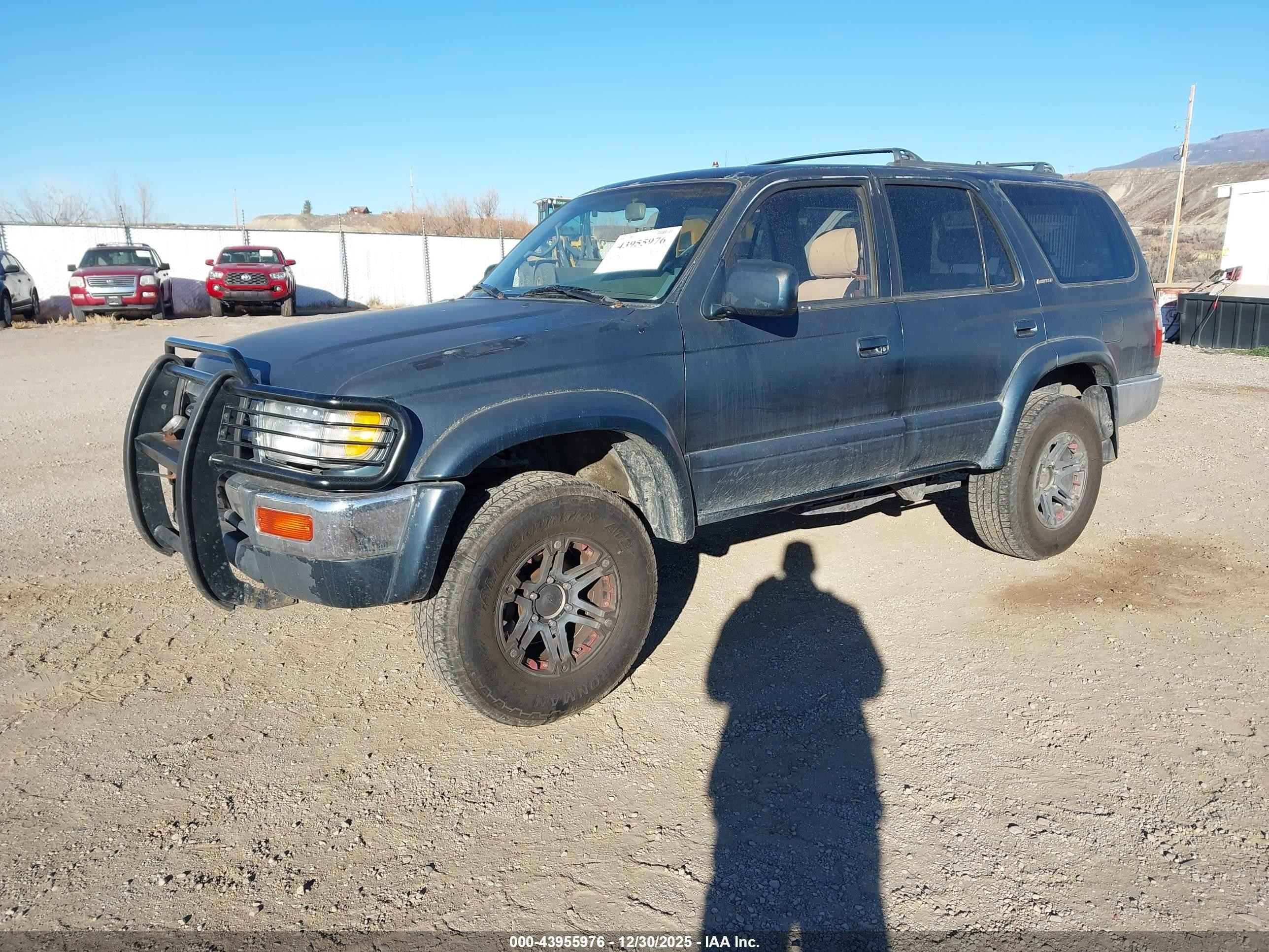 1997 Toyota 4runner Sr5 V6 Limited Blue vin: JT3HN87R7V0113012