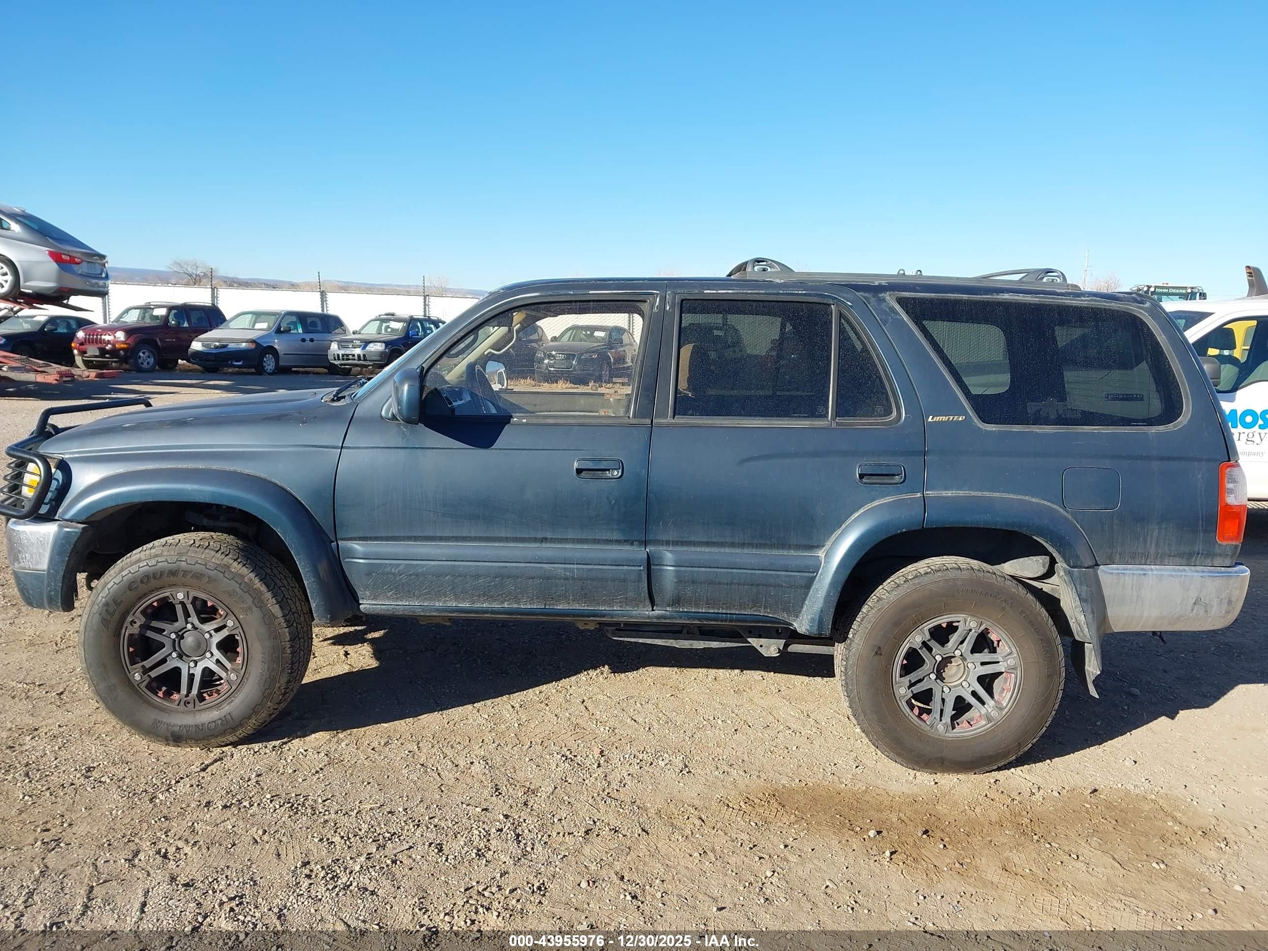 1997 Toyota 4runner Sr5 V6 Limited Blue vin: JT3HN87R7V0113012