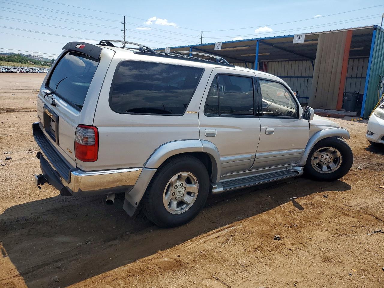 1998 Toyota 4runner Limited Silver vin: JT3HN87R7W0146898