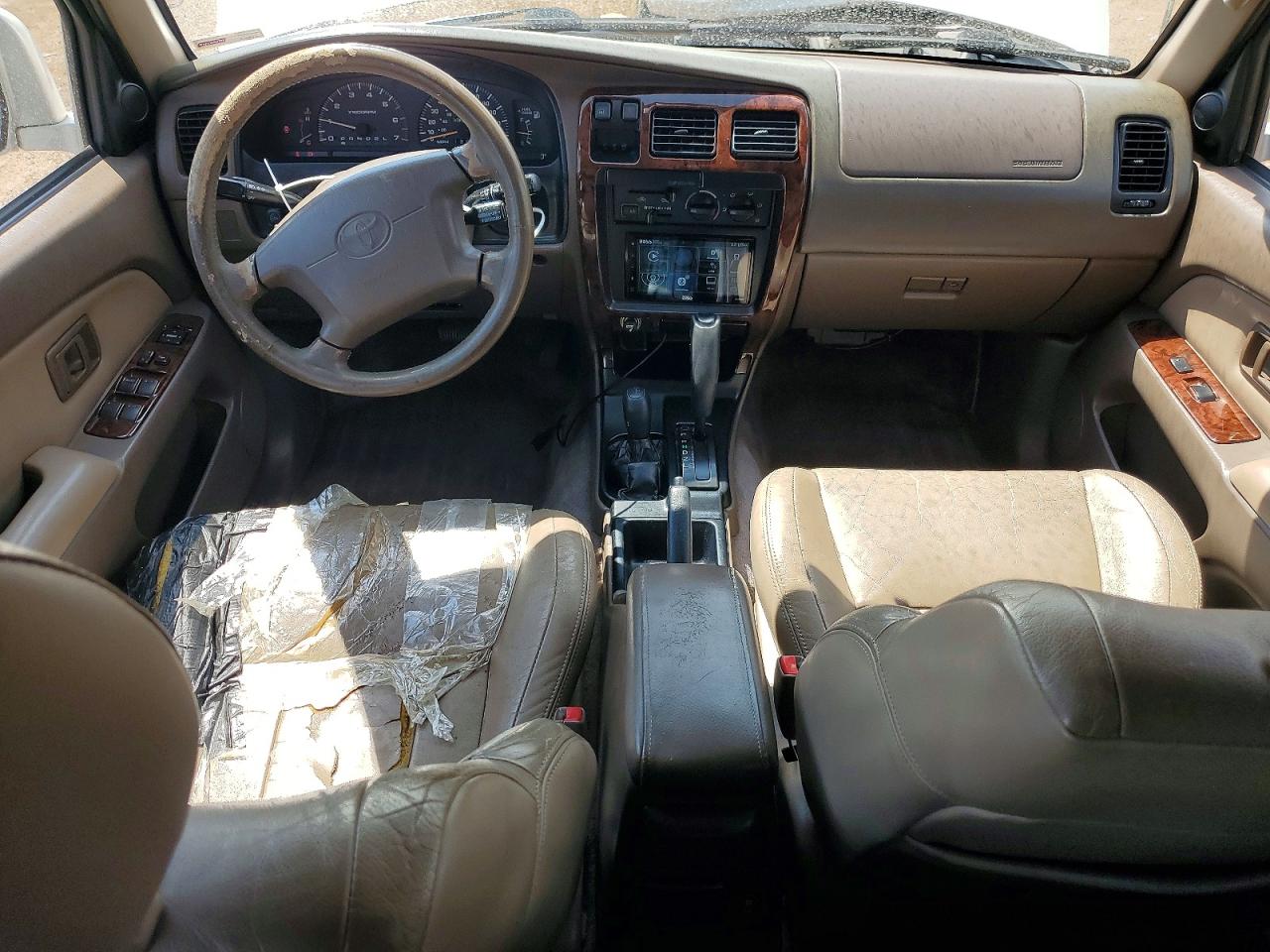 1998 Toyota 4runner Limited Silver vin: JT3HN87R7W0146898