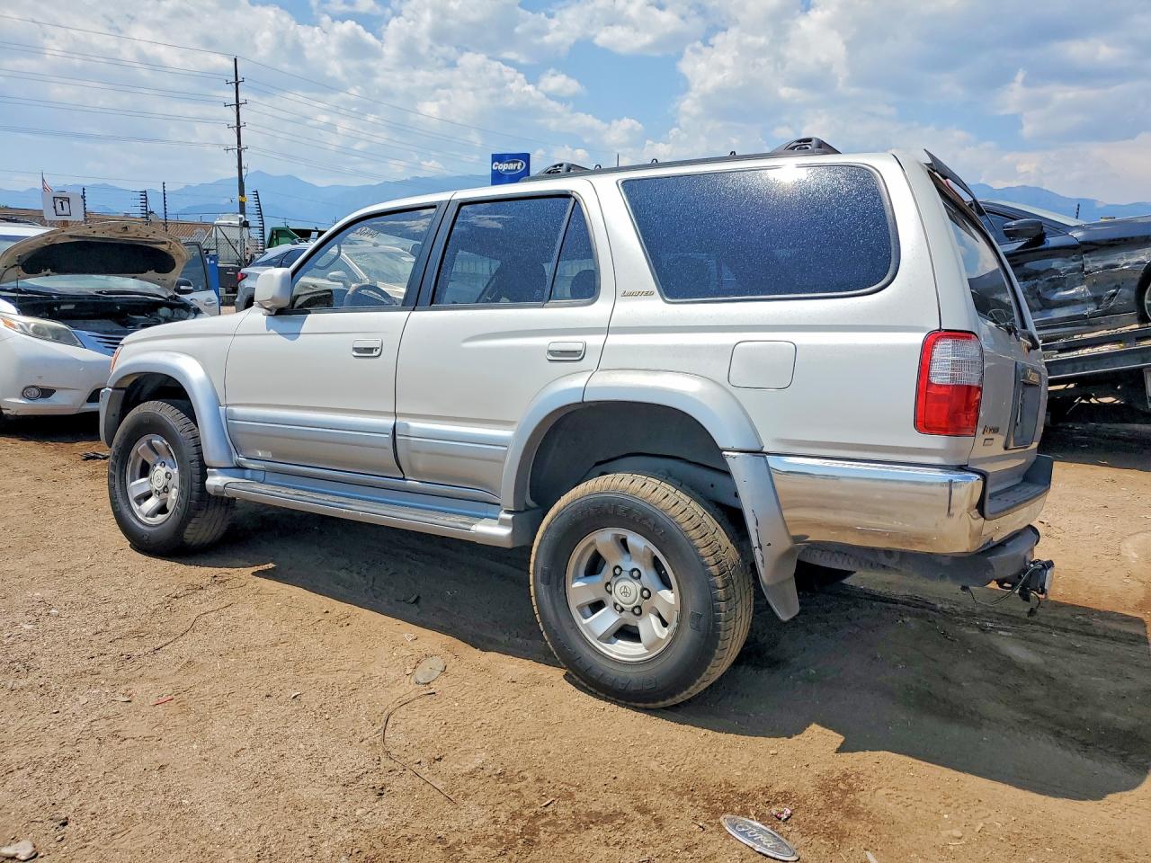 1998 Toyota 4runner Limited Silver vin: JT3HN87R7W0146898
