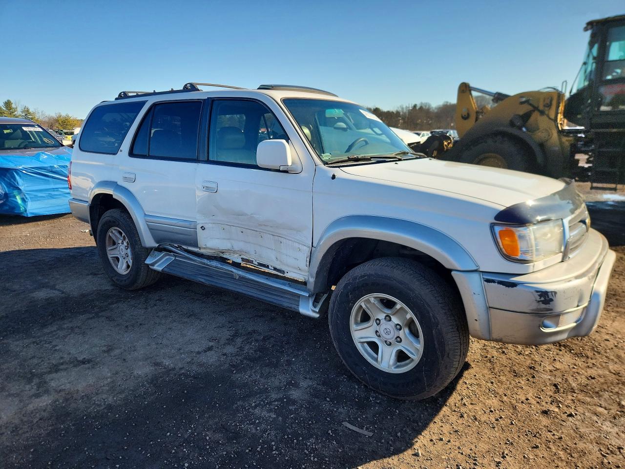 1999 Toyota 4runner Limited White vin: JT3HN87R7X0200282