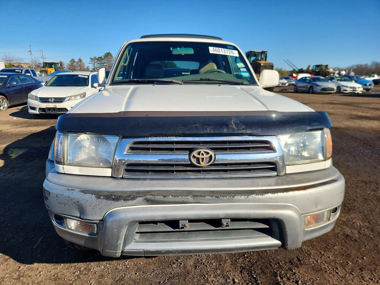 1999 Toyota 4runner Limited White vin: JT3HN87R7X0200282