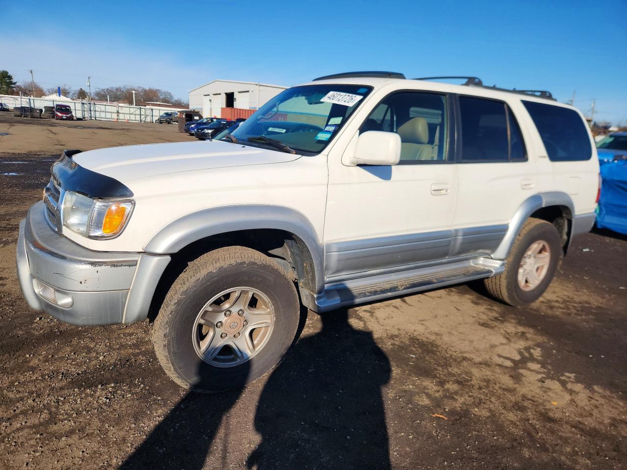 1999 Toyota 4runner Limited White vin: JT3HN87R7X0200282
