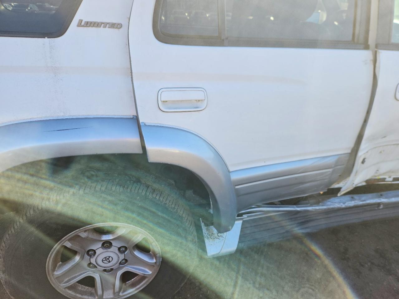 1999 Toyota 4runner Limited White vin: JT3HN87R7X0200282