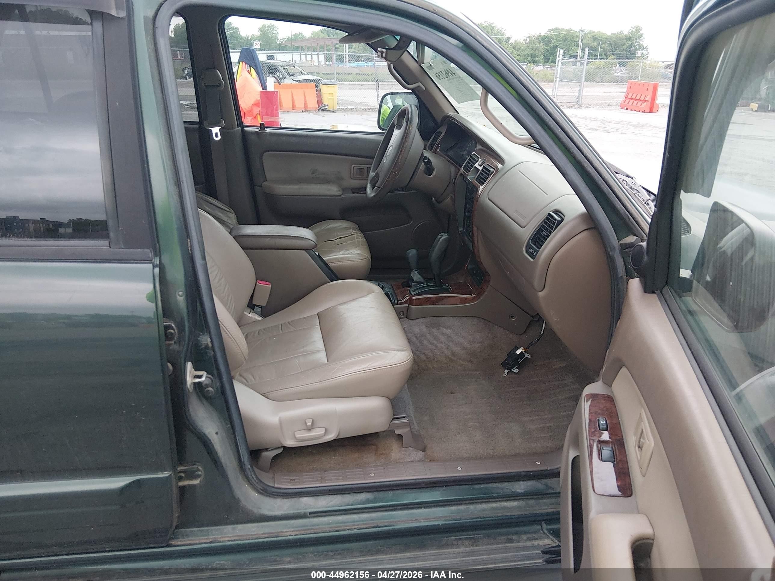 1999 Toyota 4runner Limited V6 Green vin: JT3HN87R7X9019341