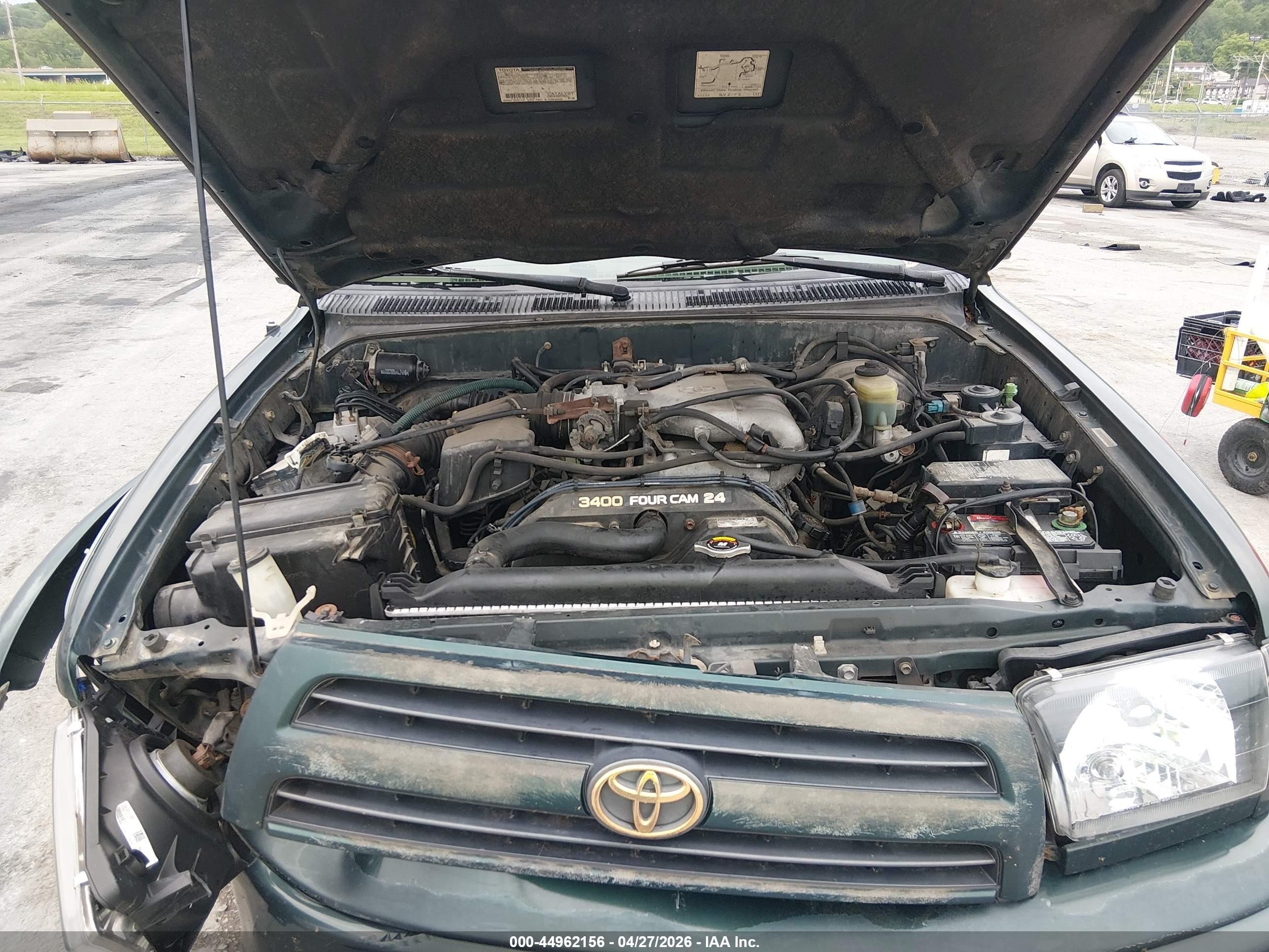 1999 Toyota 4runner Limited V6 Green vin: JT3HN87R7X9019341