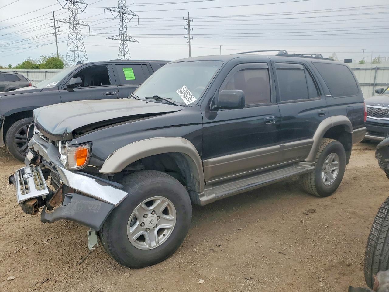 1999 Toyota 4runner Limited Black vin: JT3HN87R7X9021185