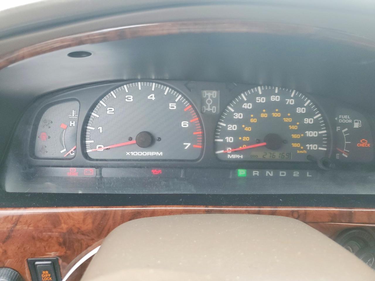 1999 Toyota 4runner Limited Black vin: JT3HN87R7X9021185