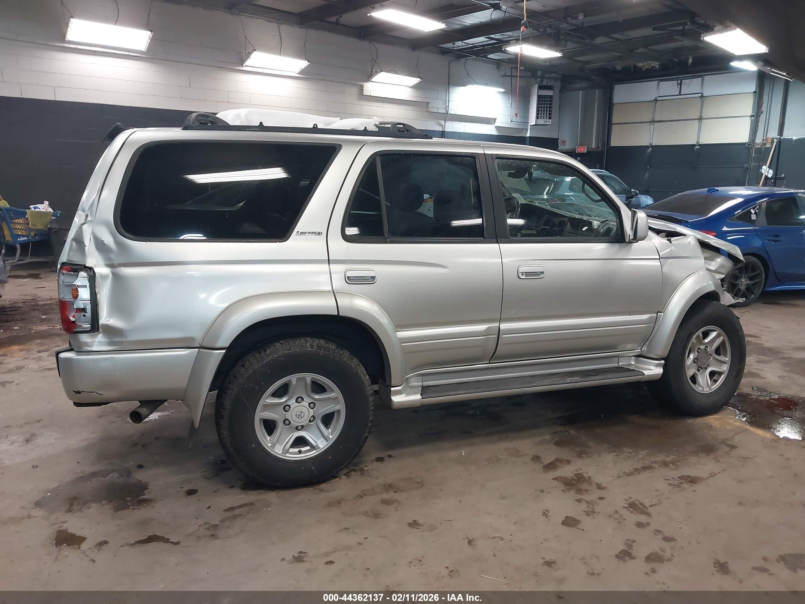 1999 Toyota 4runner Limited V6 Silver vin: JT3HN87R7X9024992