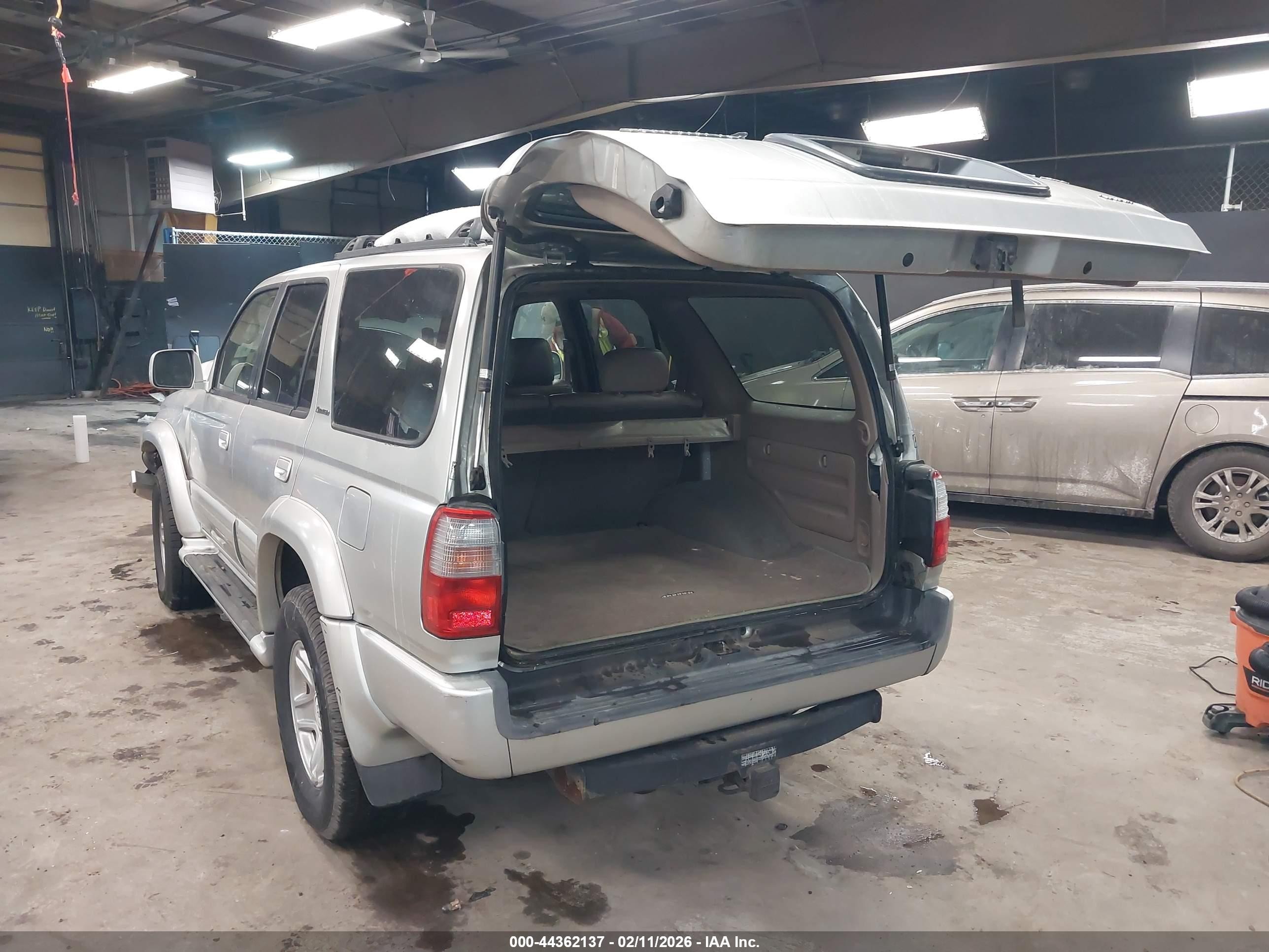 1999 Toyota 4runner Limited V6 Silver vin: JT3HN87R7X9024992
