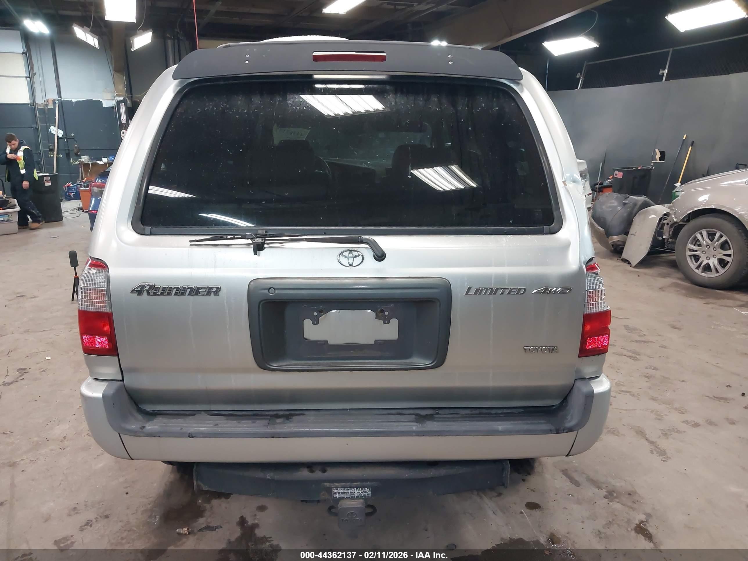 1999 Toyota 4runner Limited V6 Silver vin: JT3HN87R7X9024992