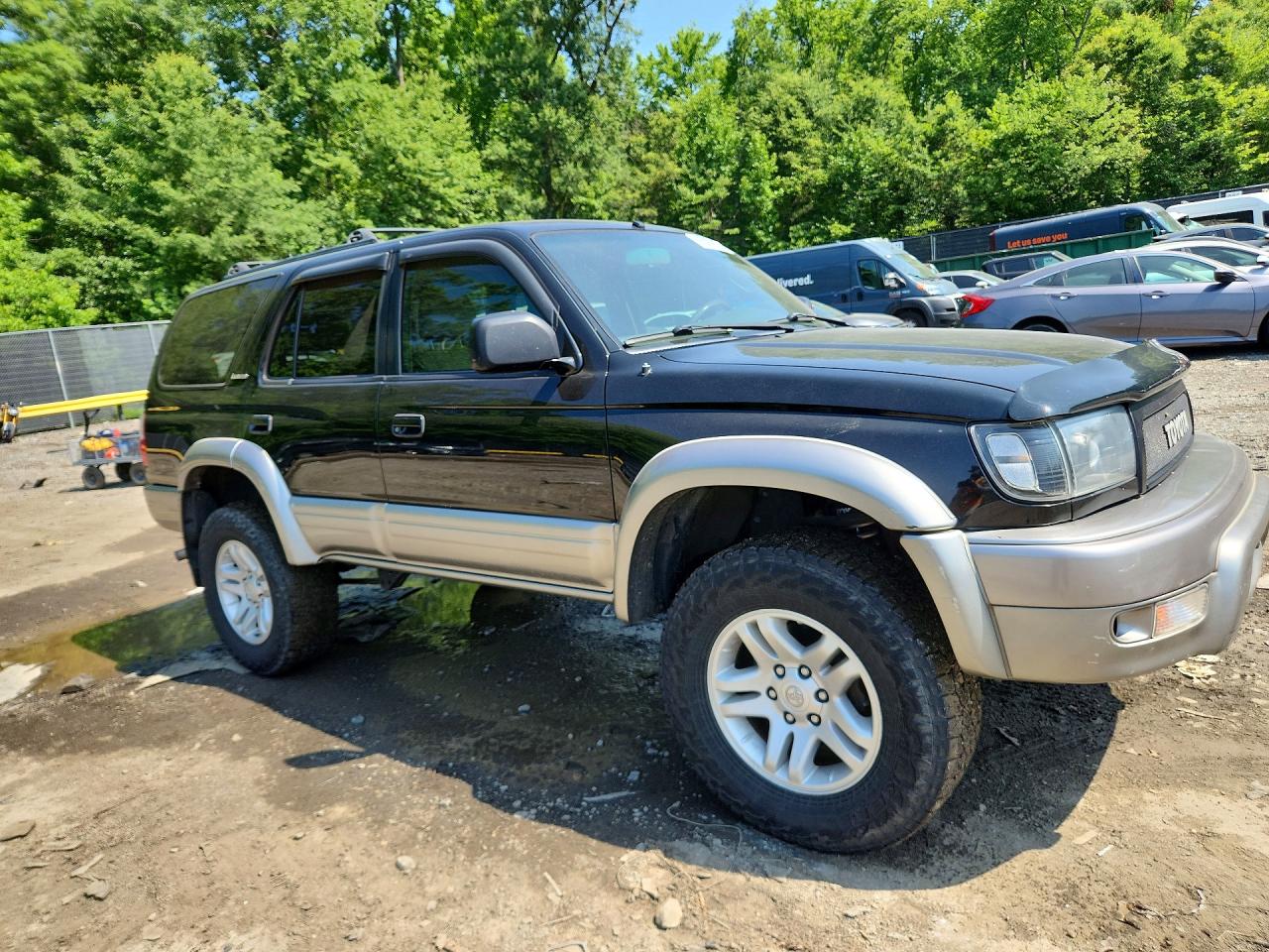 2002 Toyota 4runner Limited Black vin: JT3HN87R829075569