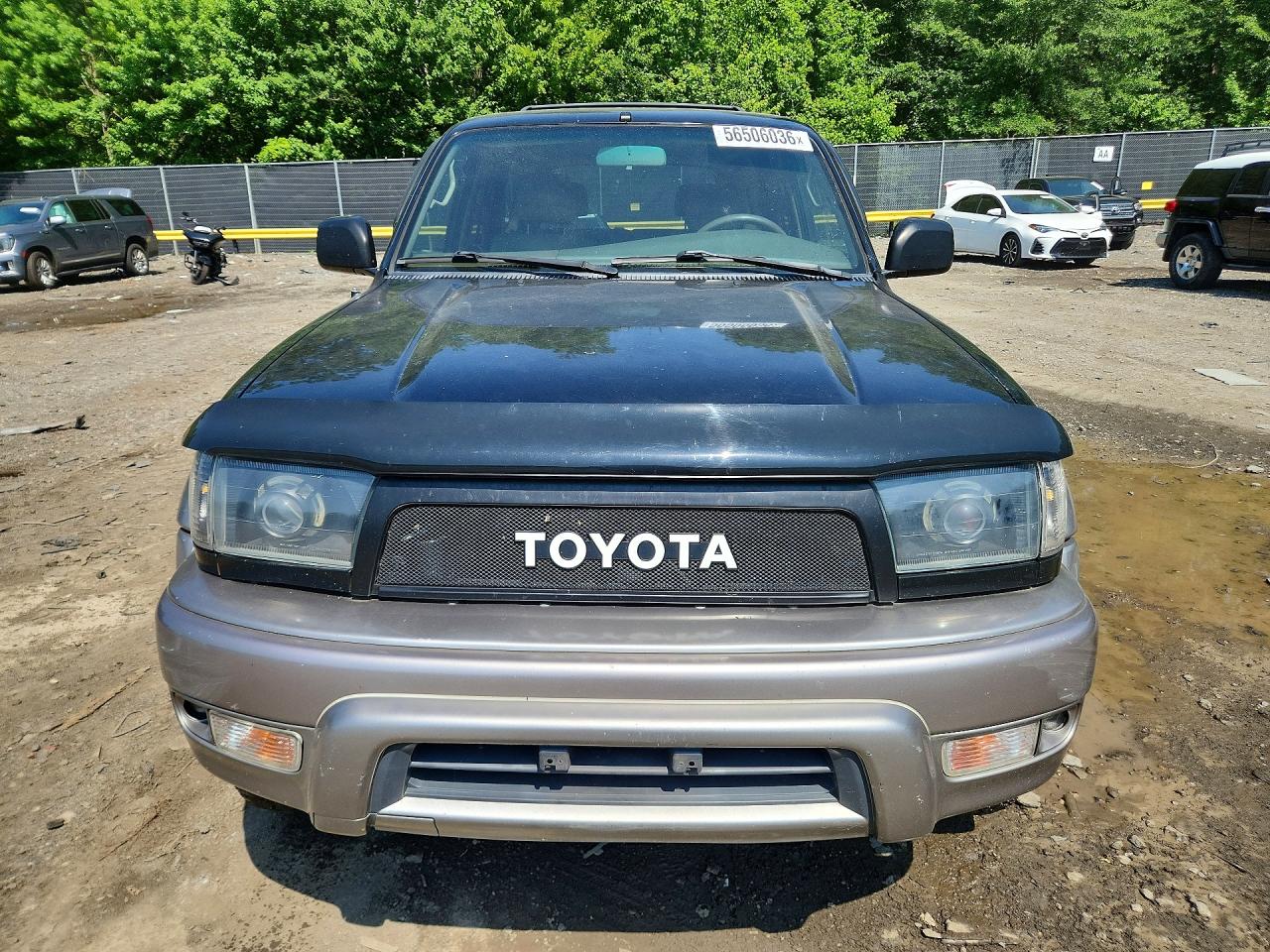 2002 Toyota 4runner Limited Black vin: JT3HN87R829075569