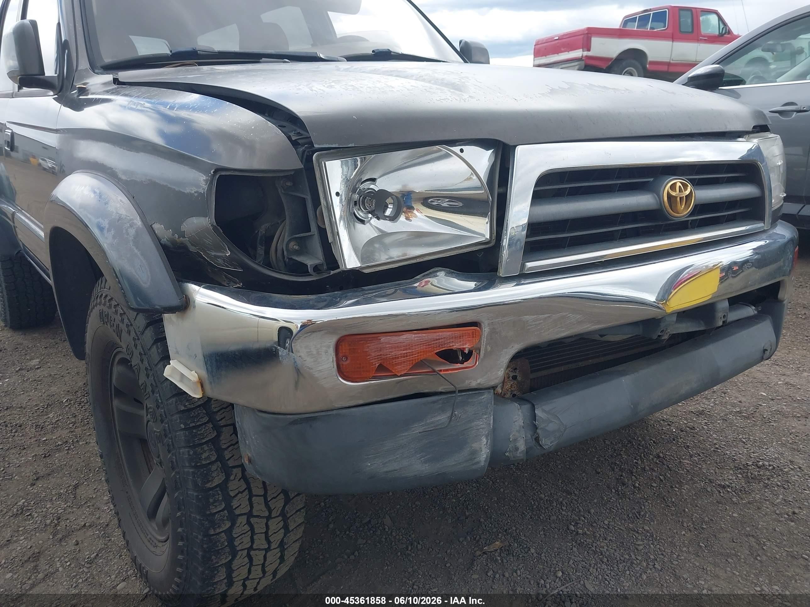 1998 Toyota 4runner Sr5 V6 Limited Gray vin: JT3HN87R8W0153424