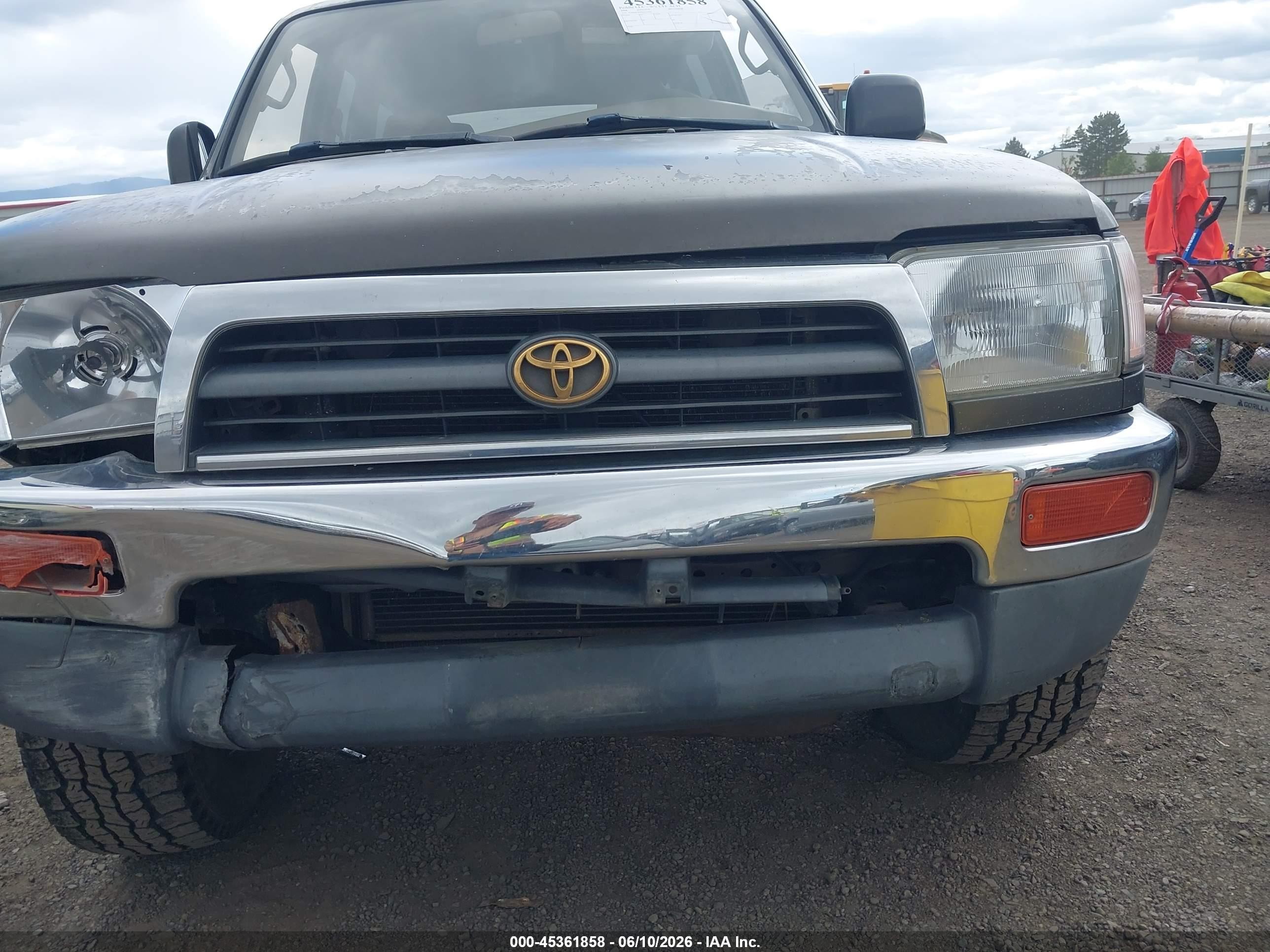 1998 Toyota 4runner Sr5 V6 Limited Gray vin: JT3HN87R8W0153424