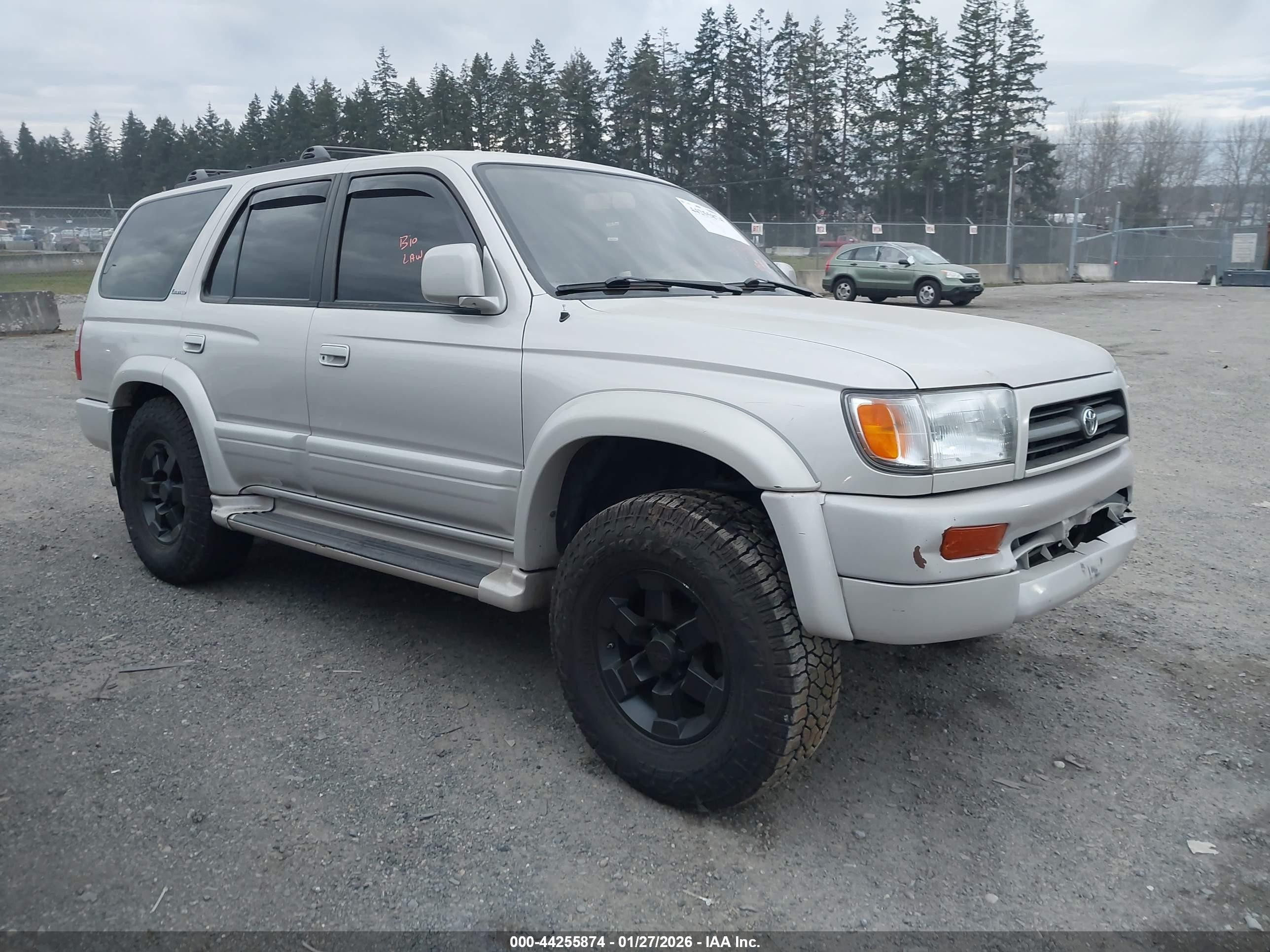 1998 Toyota 4runner Limited Gray vin: JT3HN87R8W0156209