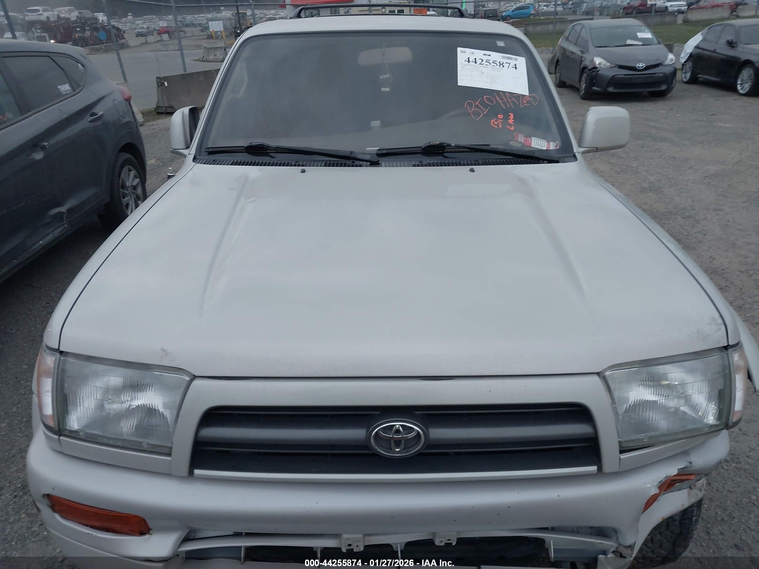 1998 Toyota 4runner Limited Gray vin: JT3HN87R8W0156209