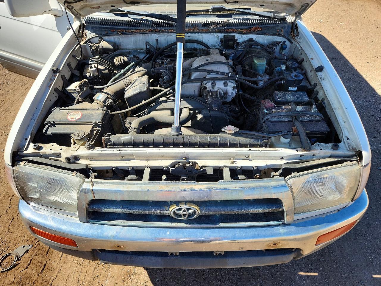 1998 Toyota 4runner Limited Белый vin: JT3HN87R8W0169509