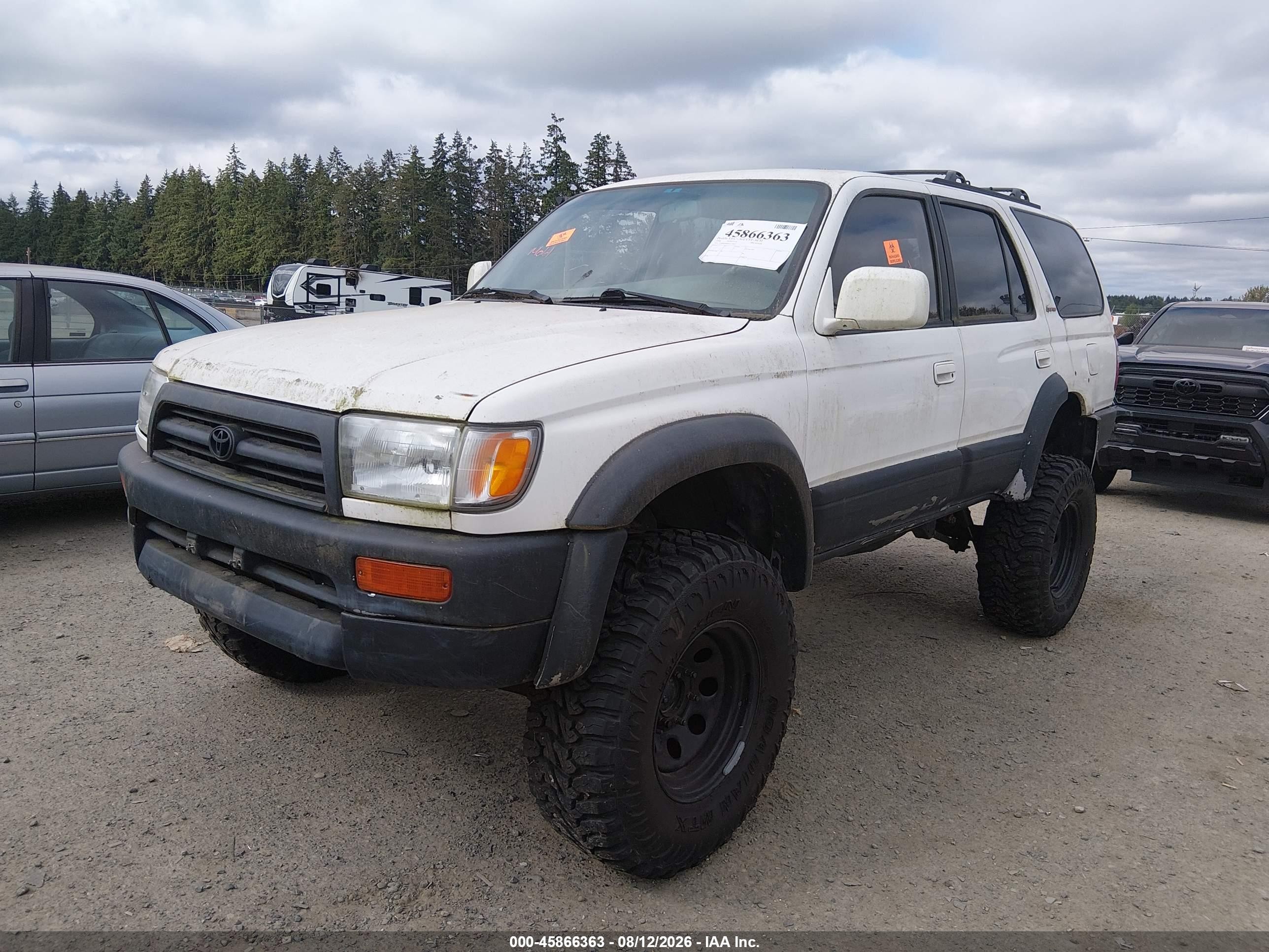 1998 Toyota 4runner Sr5 V6 Limited Белый vin: JT3HN87R8W0172037