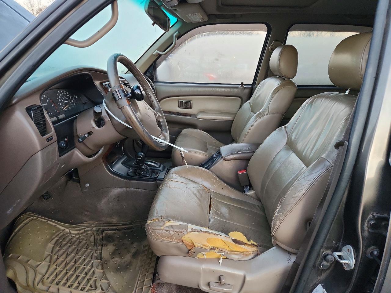 1998 Toyota 4runner Gray vin: JT3HN87R8W0179909