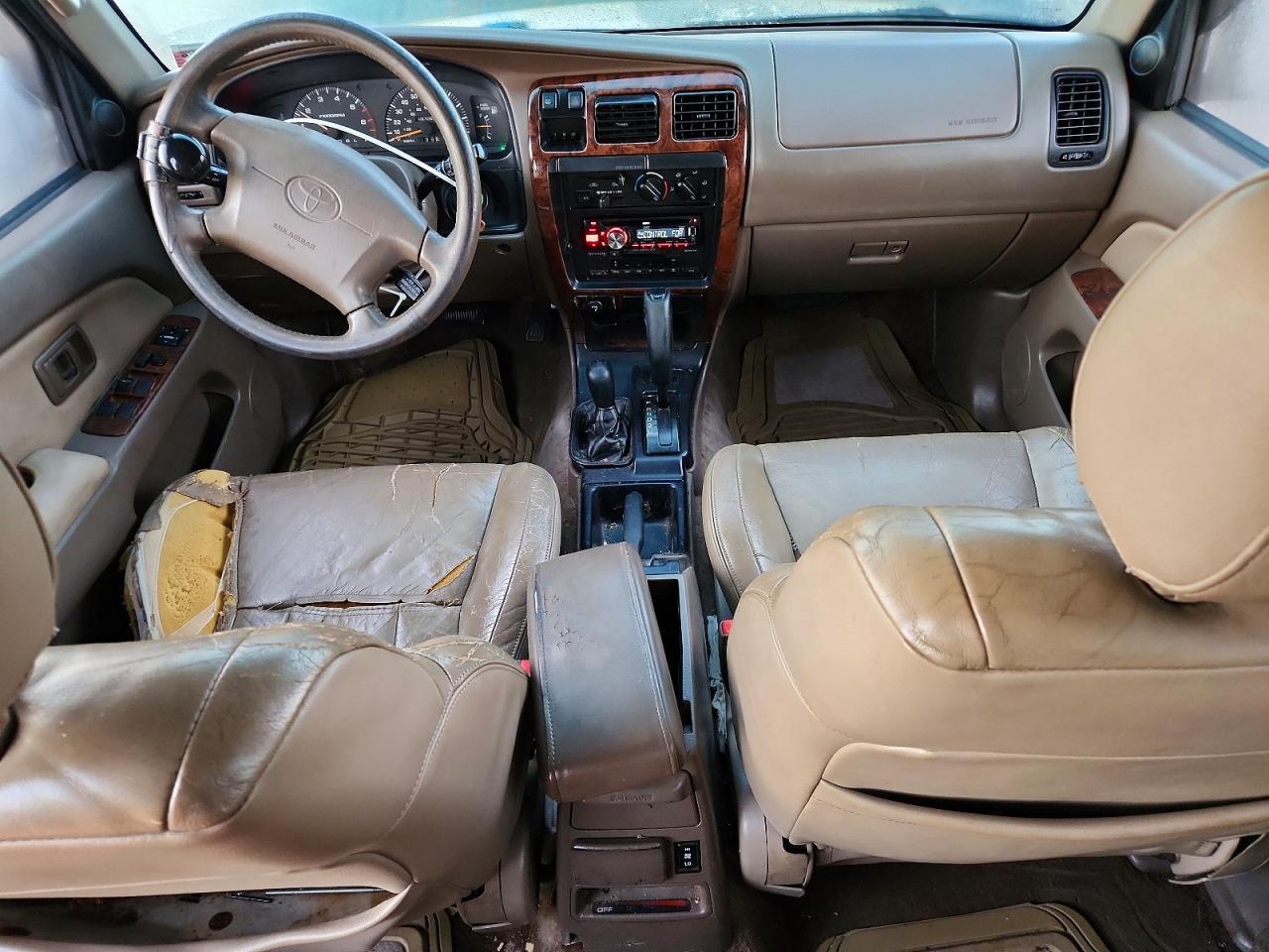 1998 Toyota 4runner Gray vin: JT3HN87R8W0179909