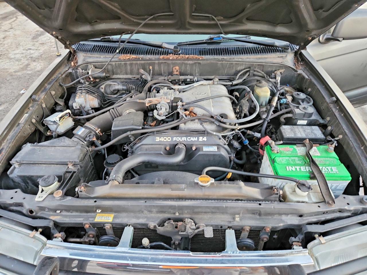 1998 Toyota 4runner Gray vin: JT3HN87R8W0179909