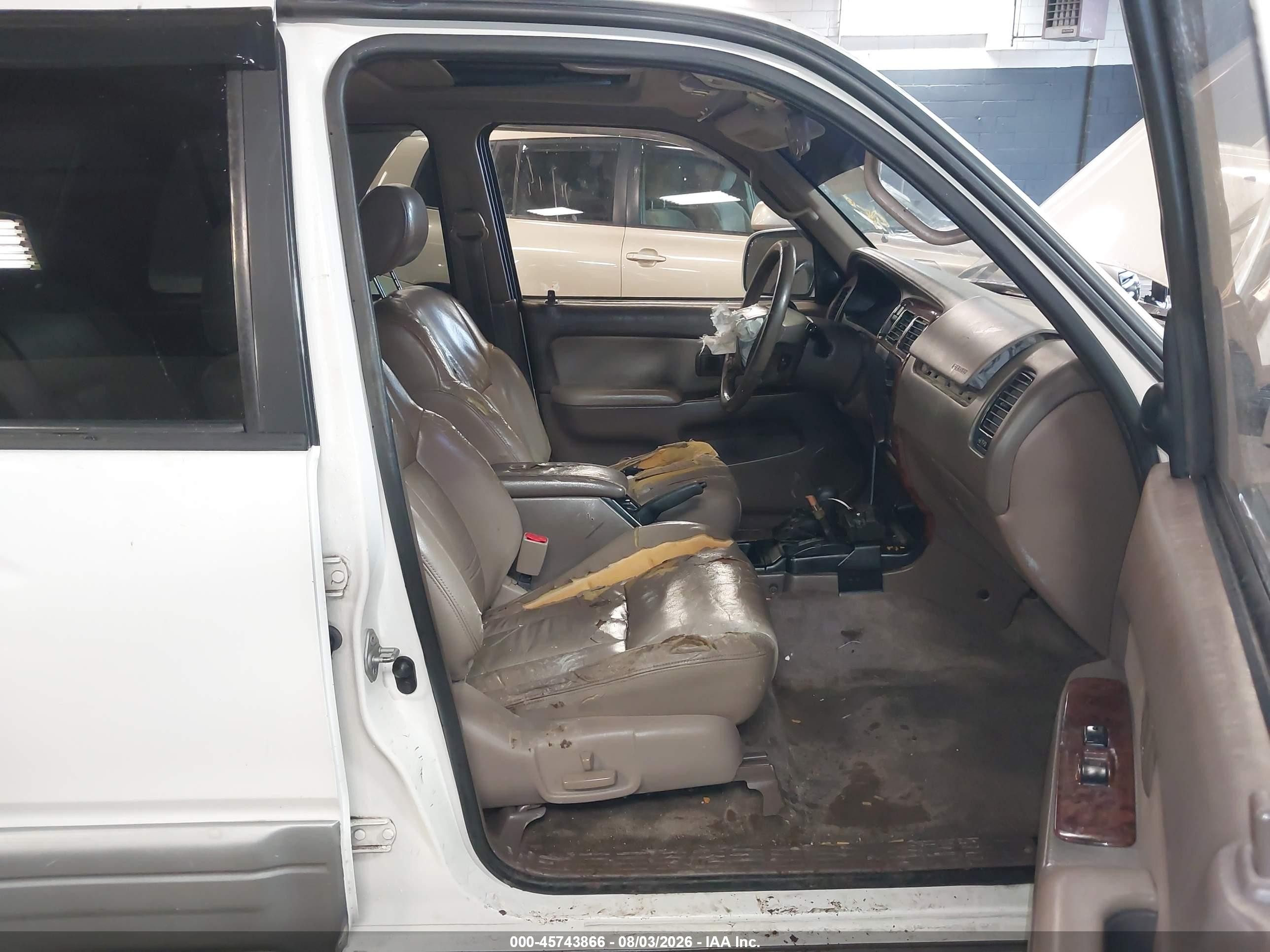 1998 Toyota 4runner Sr5 V6 Limited White vin: JT3HN87R8W9010842