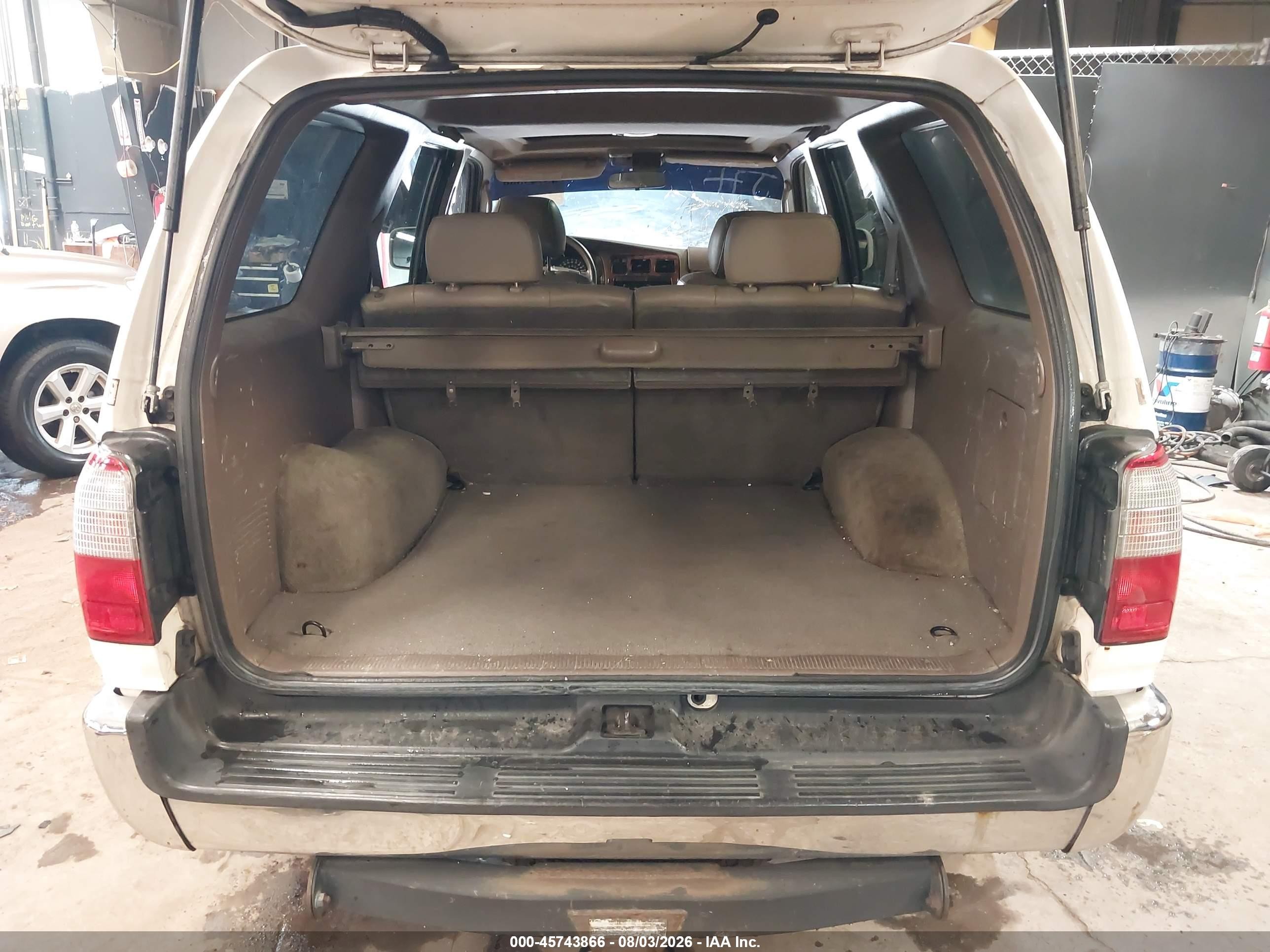1998 Toyota 4runner Sr5 V6 Limited White vin: JT3HN87R8W9010842