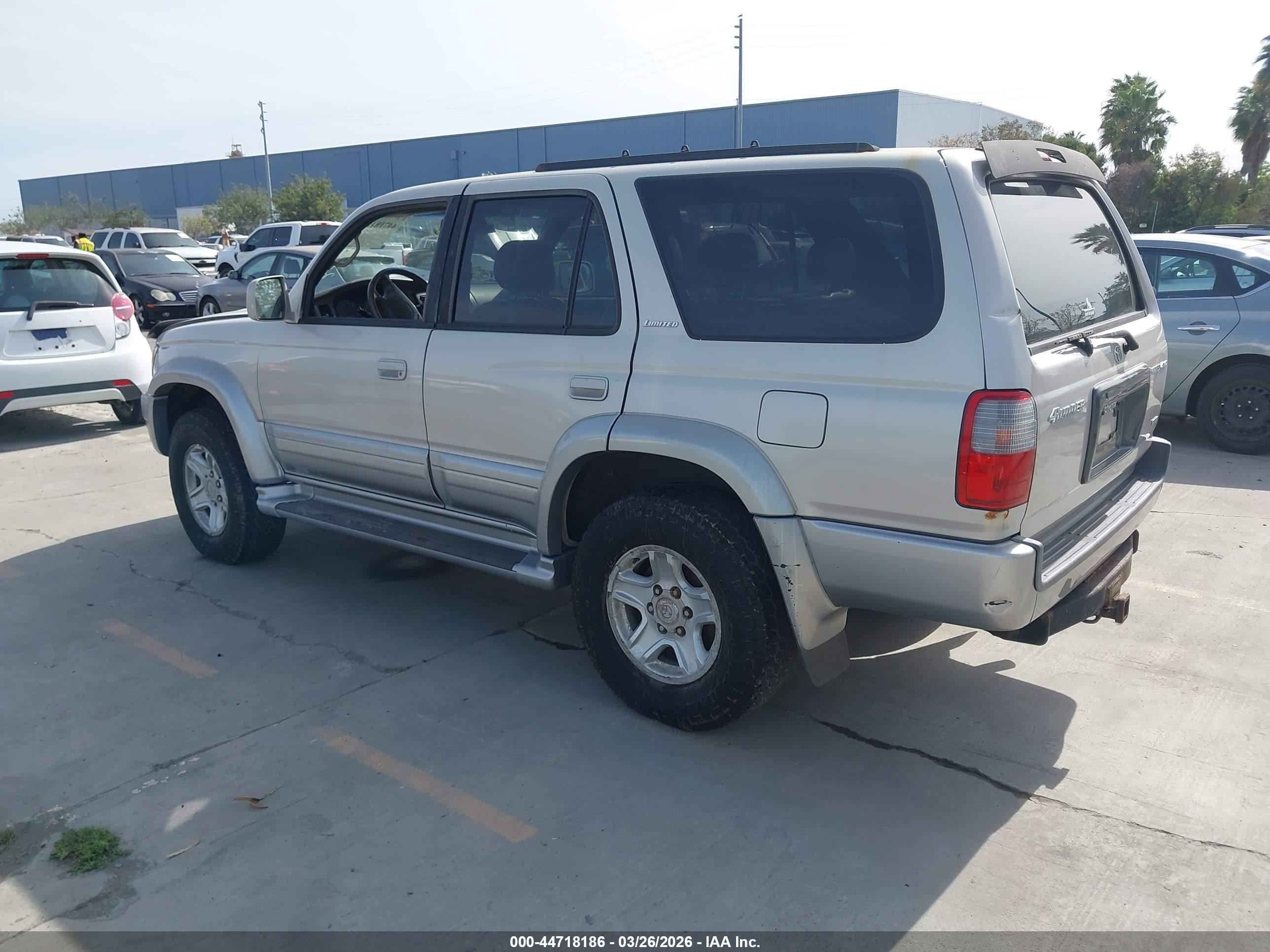 1999 Toyota 4runner Limited V6 Gold vin: JT3HN87R8X9020949