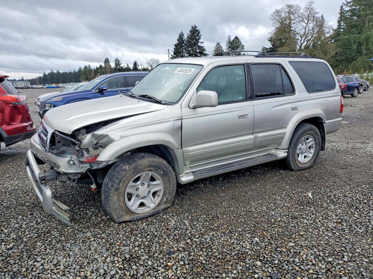 1999 Toyota 4runner Limited Silver vin: JT3HN87R8X9029439