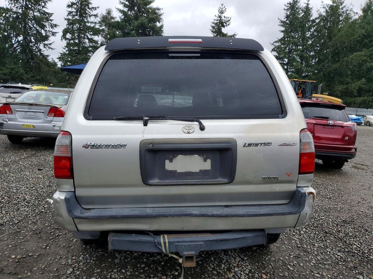 1999 Toyota 4runner Limited Silver vin: JT3HN87R8X9029439