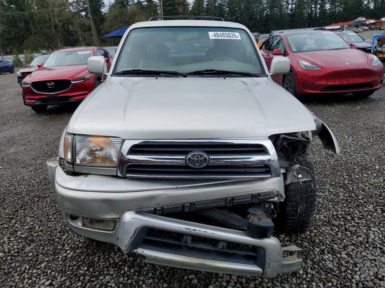 1999 Toyota 4runner Limited Silver vin: JT3HN87R8X9029439