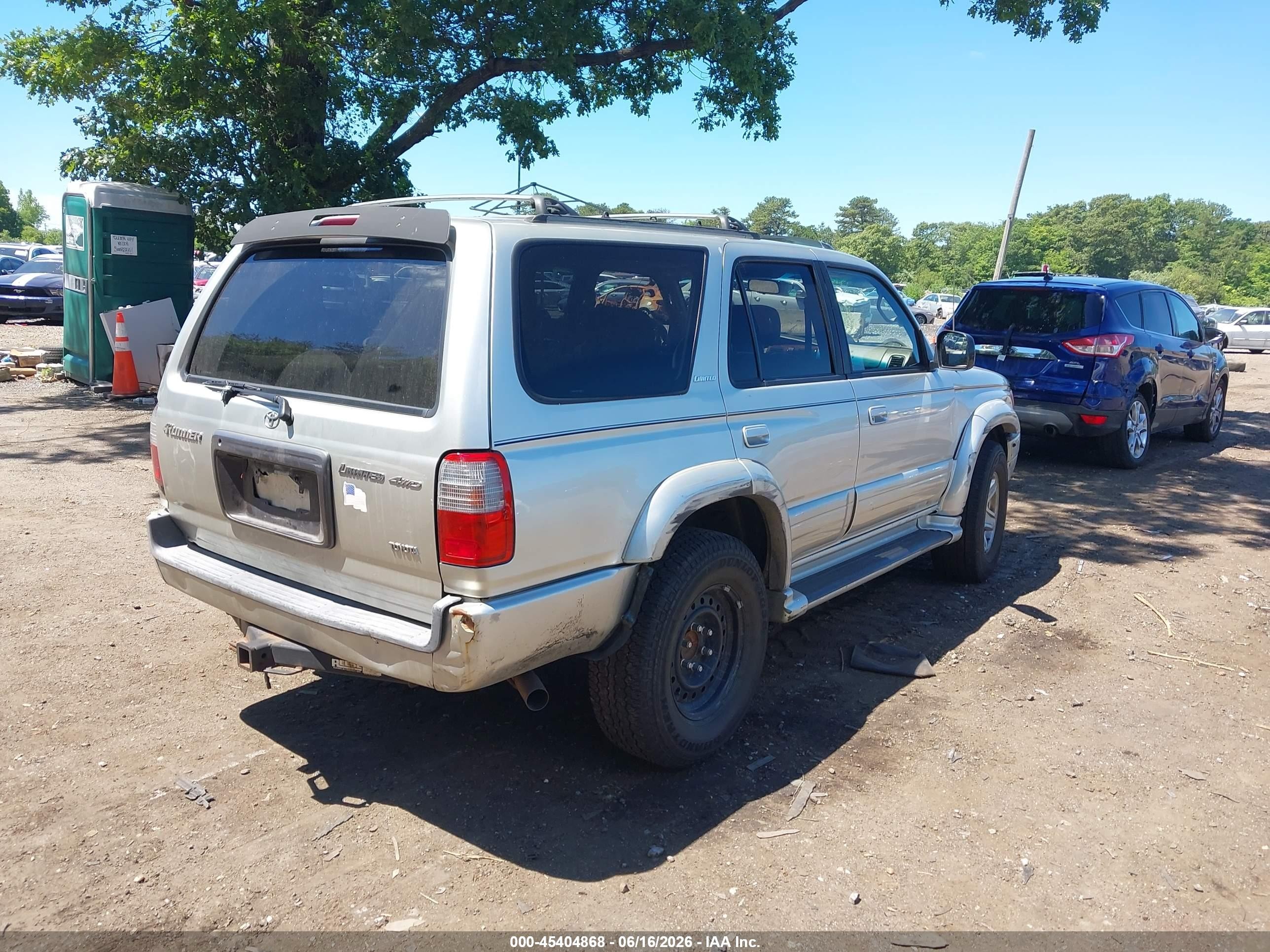 2000 Toyota 4runner Limited V6 Серебряный vin: JT3HN87R8Y9038112