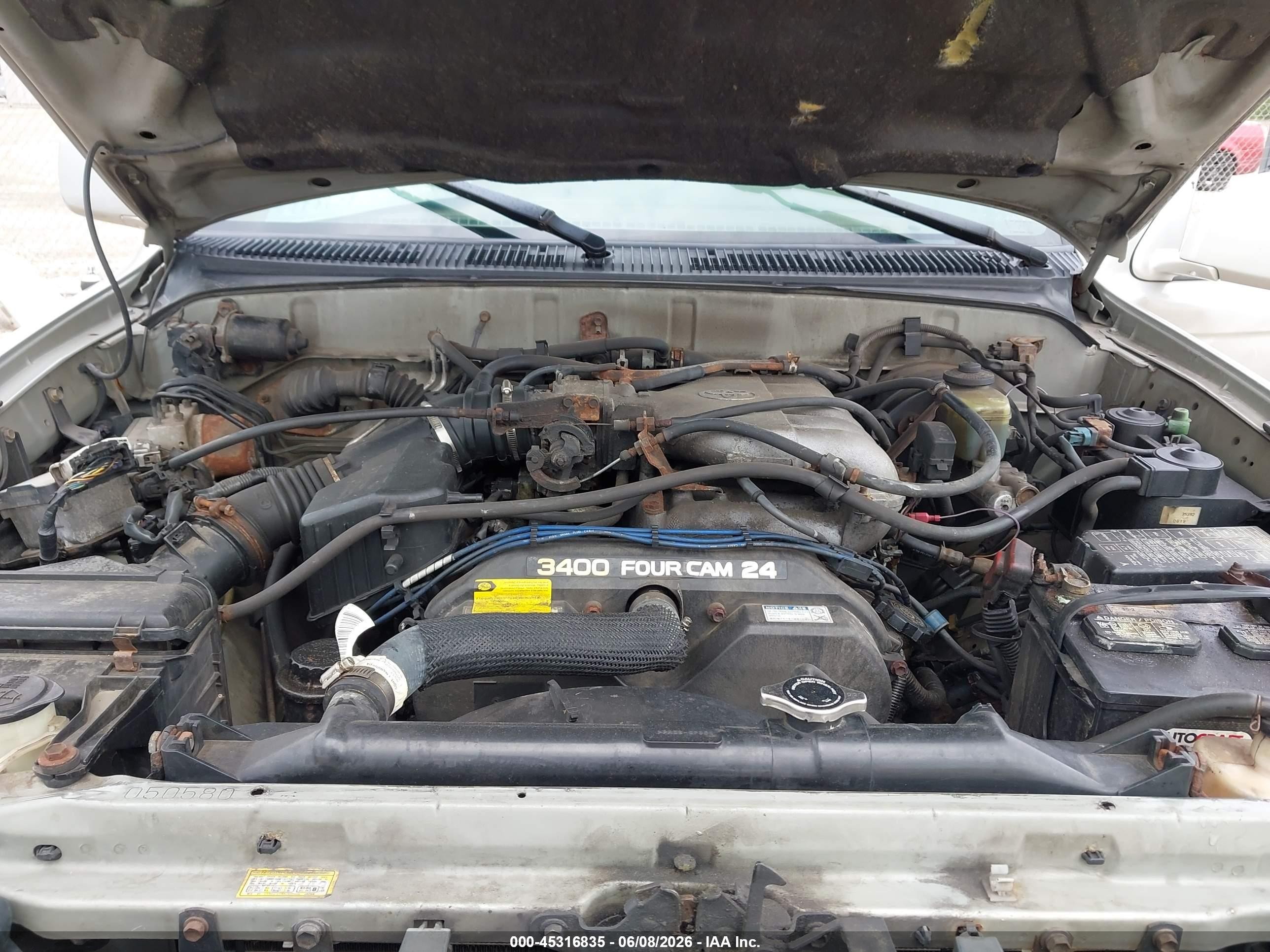 2000 Toyota 4runner Limited V6 Silver vin: JT3HN87R8Y9044363